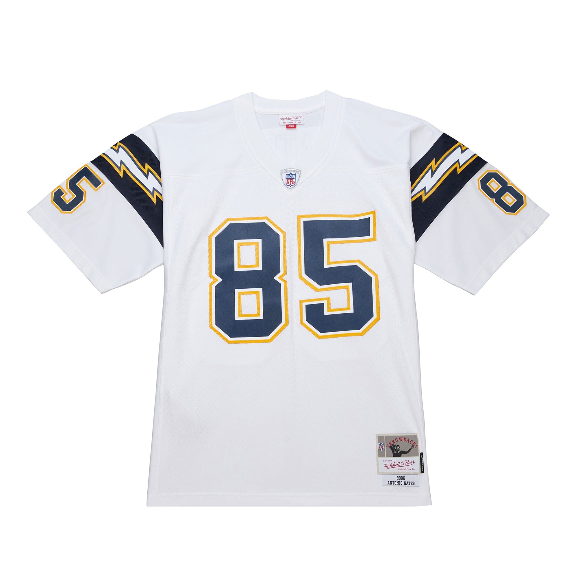 Mitchell And Ness Jerseys Antonio Gates Los Angeles Chargers Mitchell & Ness NFL 2006 Legacy Jersey - White