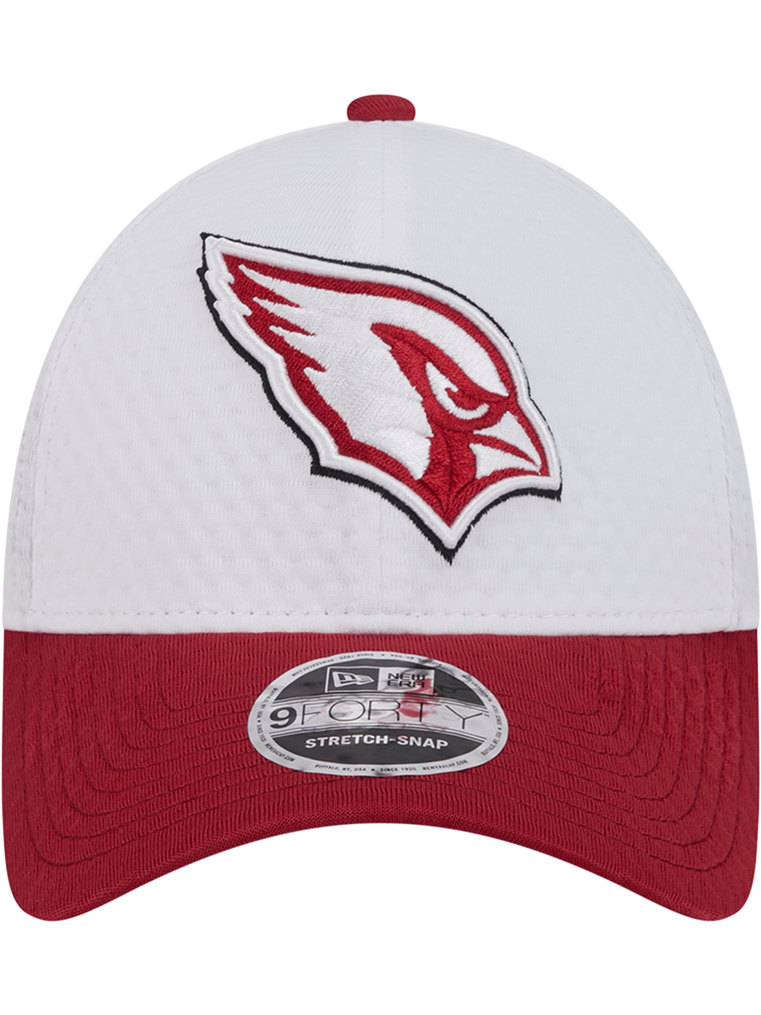 New Era Caps Arizona Cardinals New Era NFL 24 Training 9FORTY Stretch-Snapback Hat - White