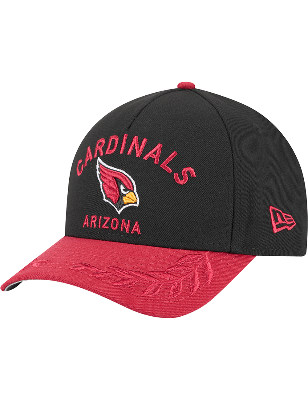 New Era Caps Arizona Cardinals New Era NFL 25 Draft 9FORTY M-Crown Snapback Hat - Black