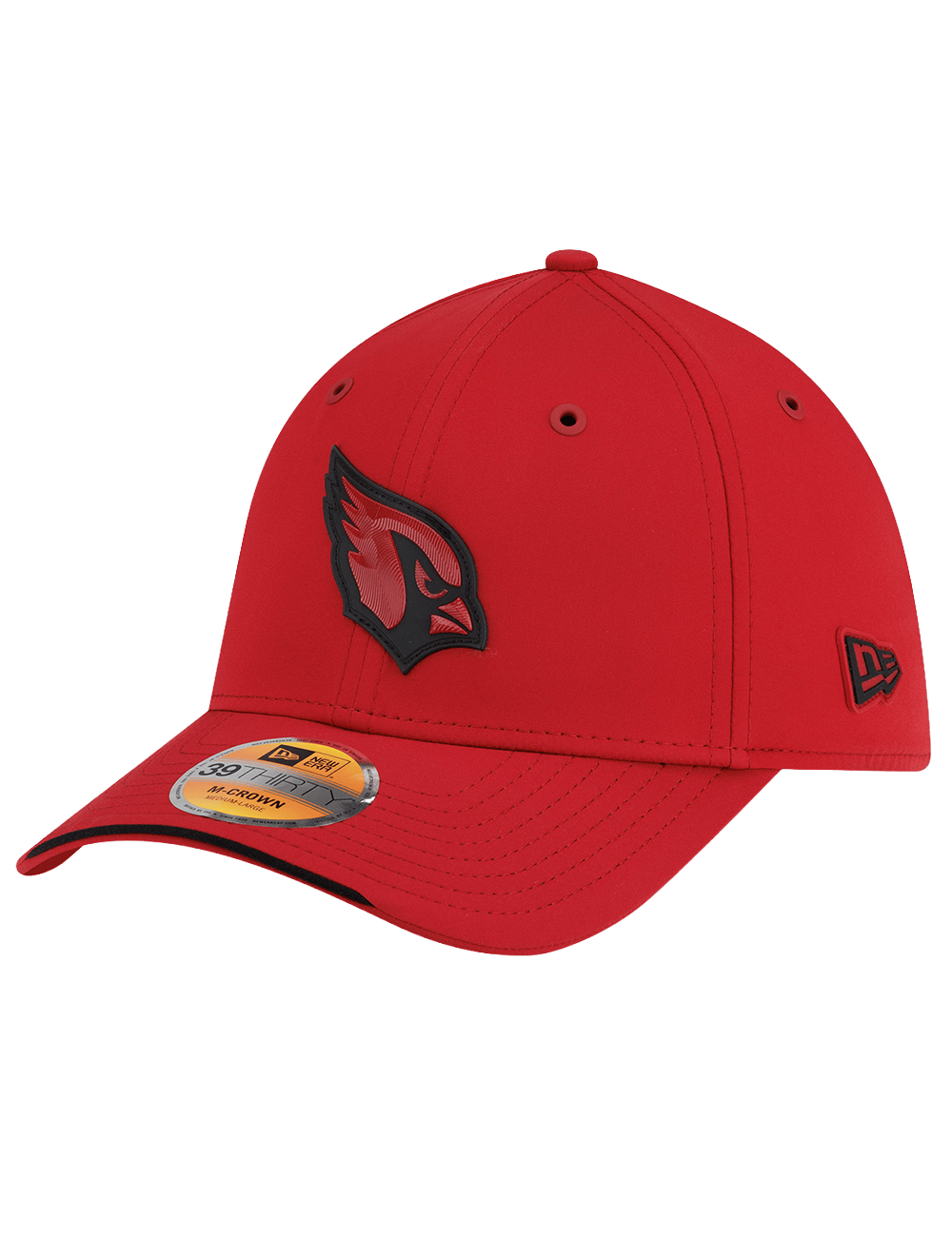 New Era Caps Arizona Cardinals New Era NFL 26 Sideline 39THIRTY M-Crown Stretch-Fit Hat - Red