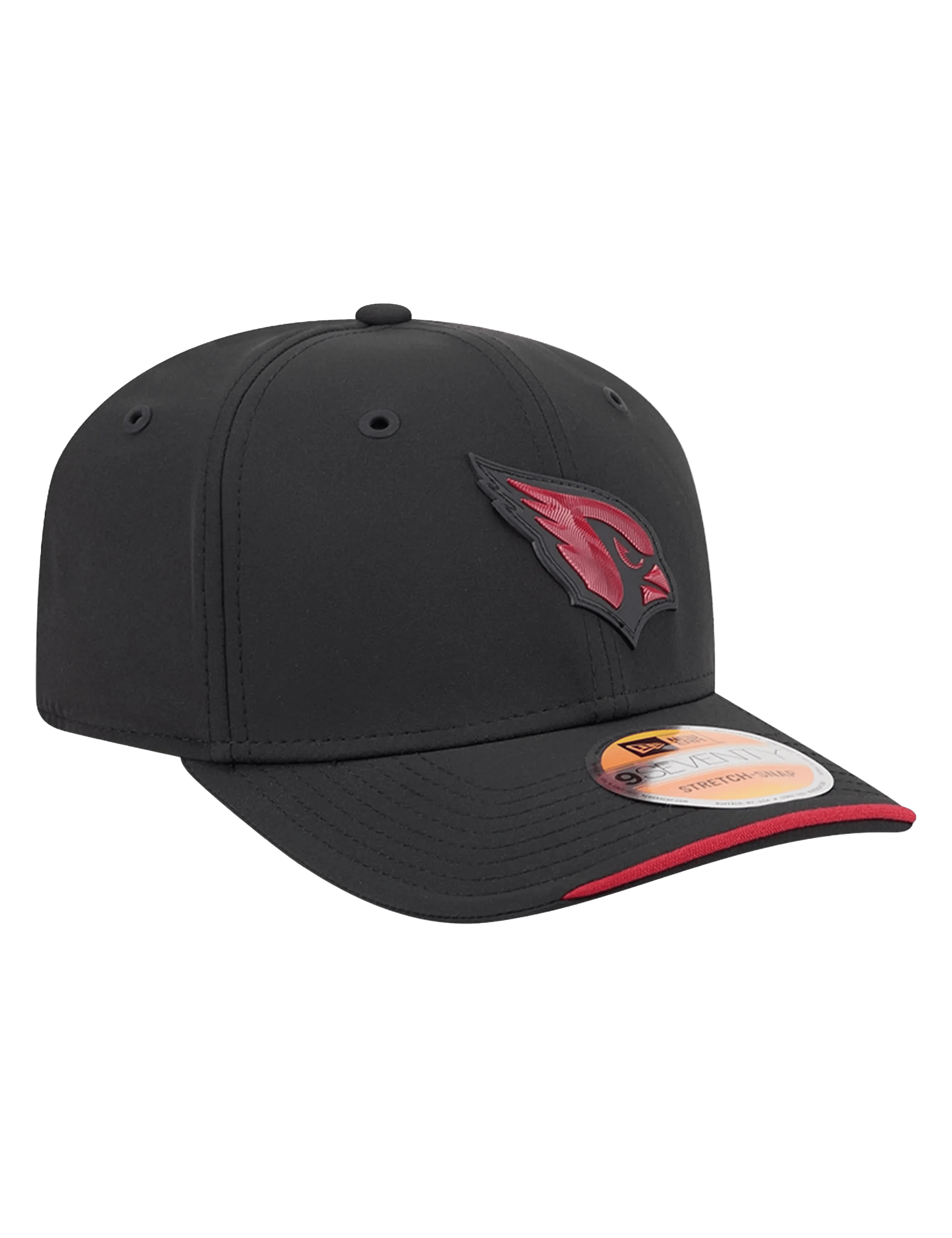 New Era Caps OSFM Arizona Cardinals New Era NFL 26 Sideline 9SEVENTY Stretch-Snapback Hat - Black