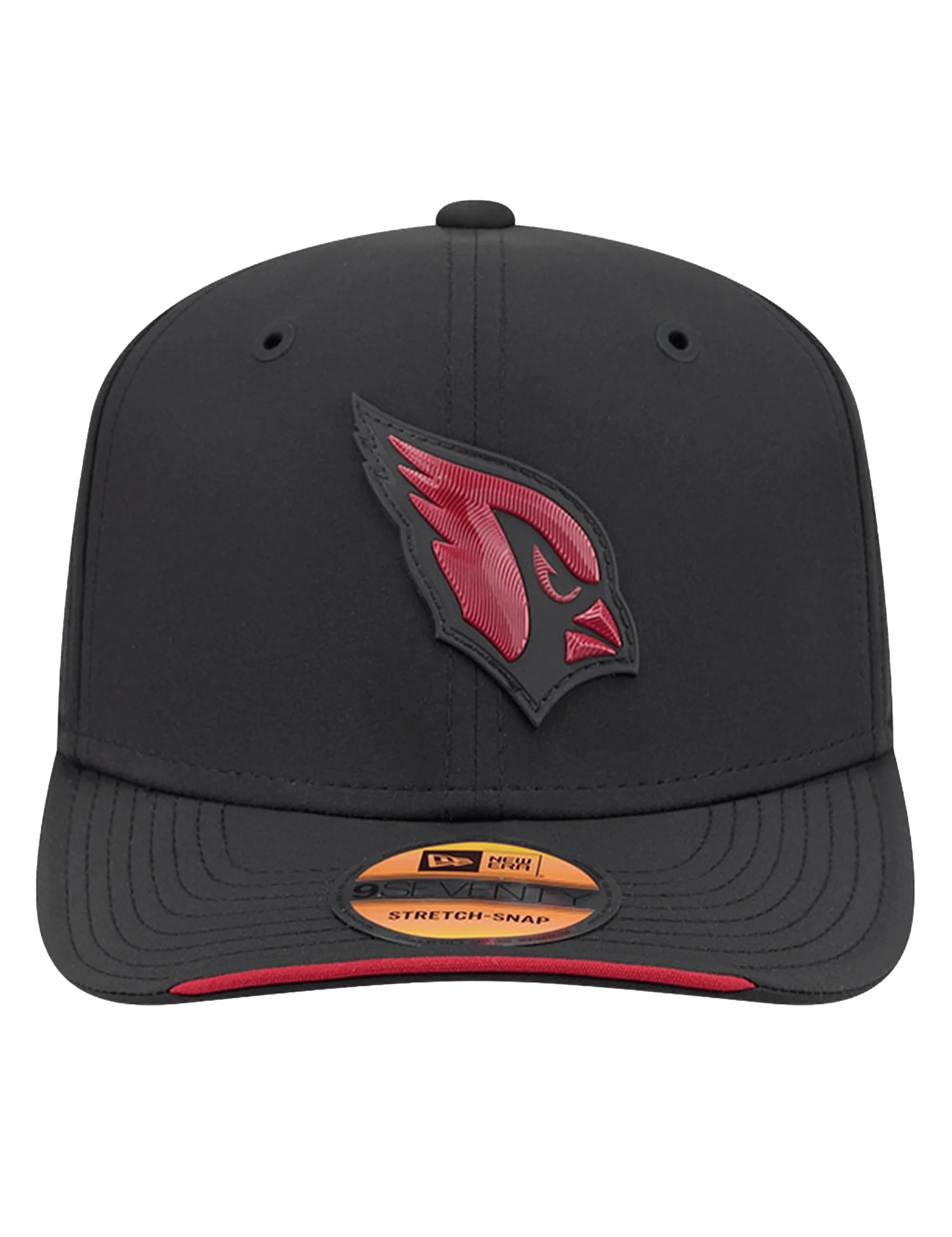 New Era Caps OSFM Arizona Cardinals New Era NFL 26 Sideline 9SEVENTY Stretch-Snapback Hat - Black