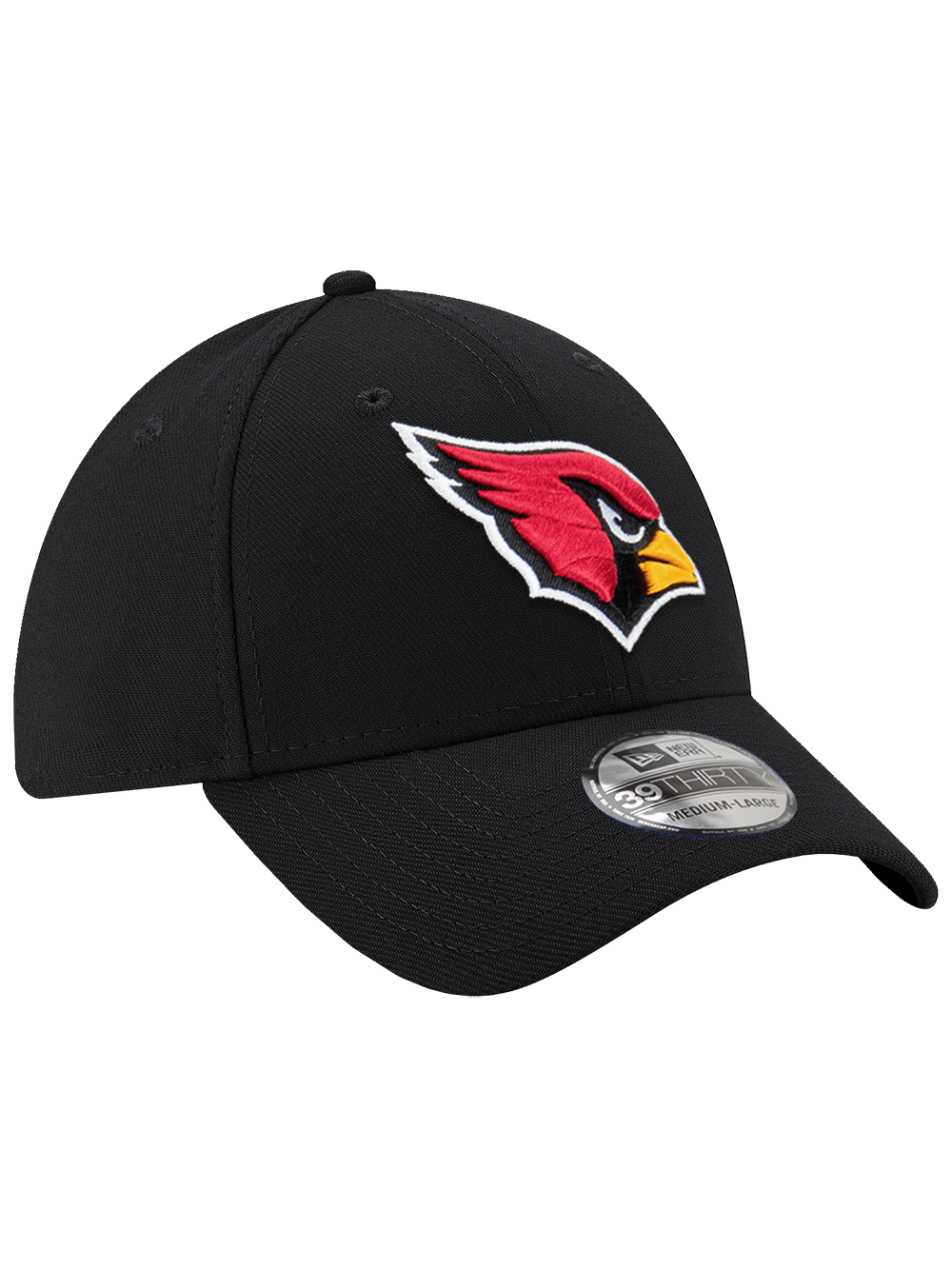 New Era Caps Arizona Cardinals New Era NFL Team 39THIRTY Stretch-Fit Hat - Black