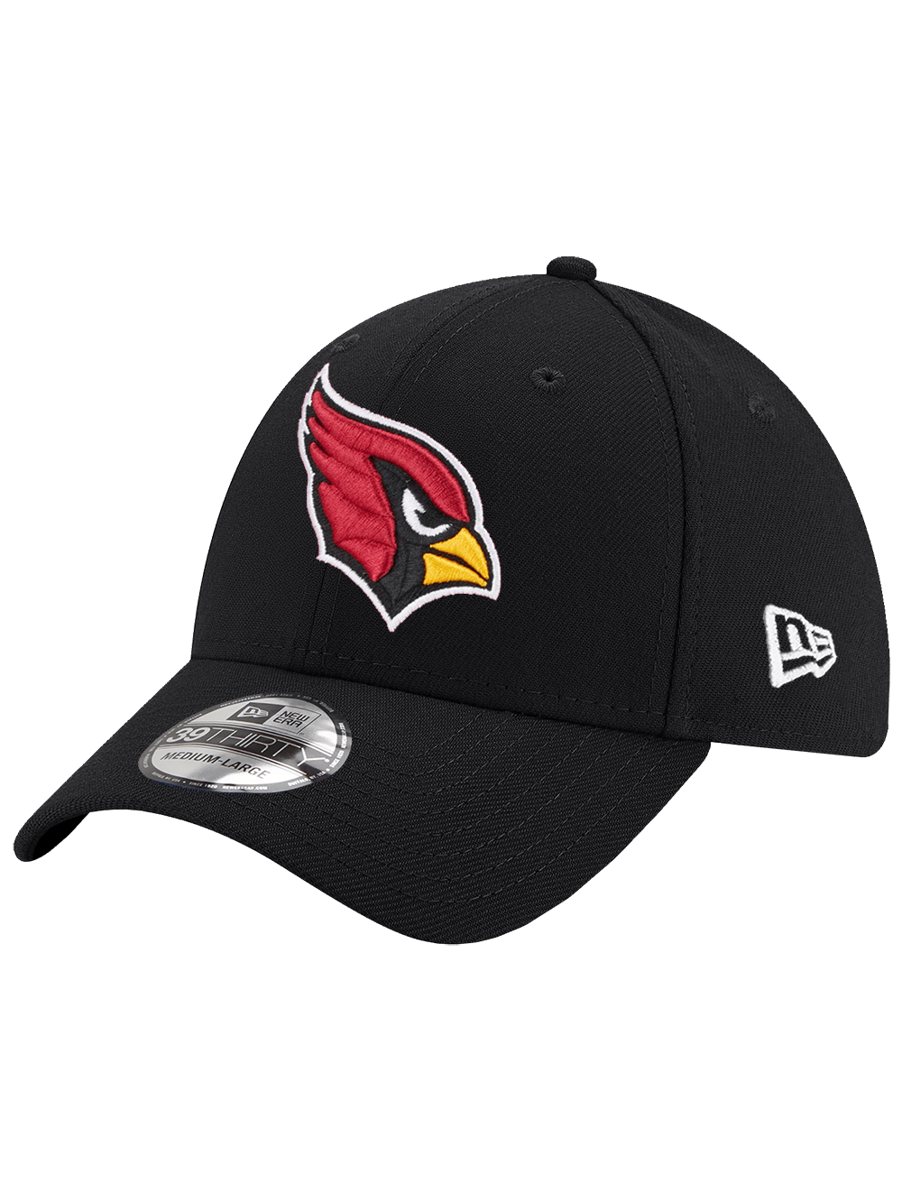 New Era Caps Arizona Cardinals New Era NFL Team 39THIRTY Stretch-Fit Hat - Black