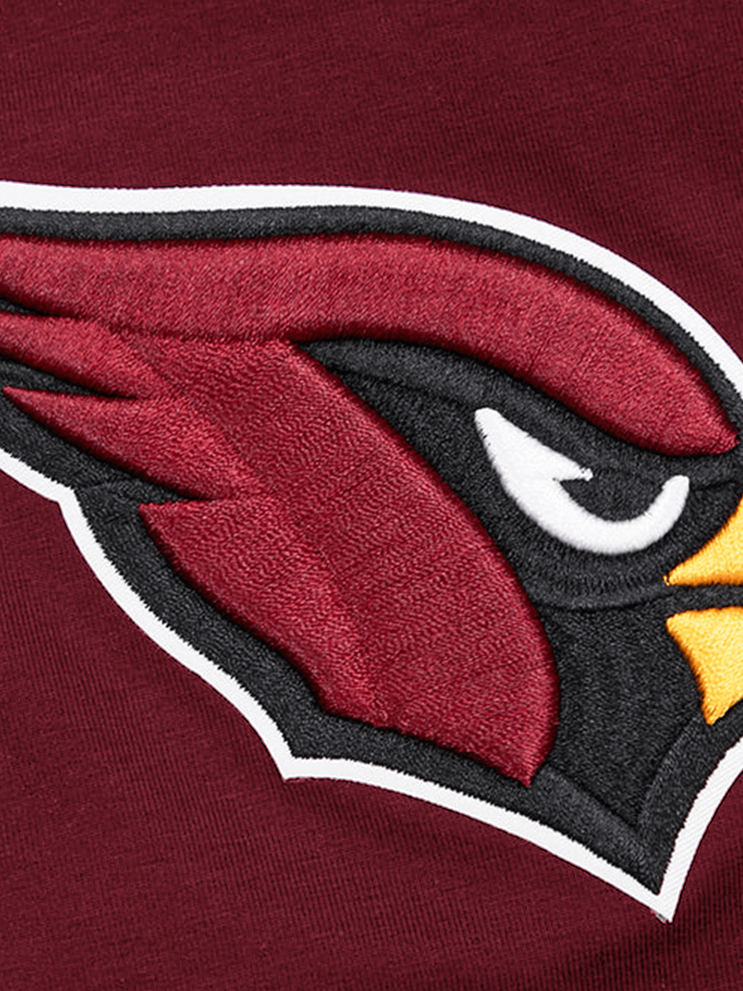 Pro Standard T-Shirts Arizona Cardinals Pro Standard NFL Team Chenille Flex T-Shirt - Dark Red