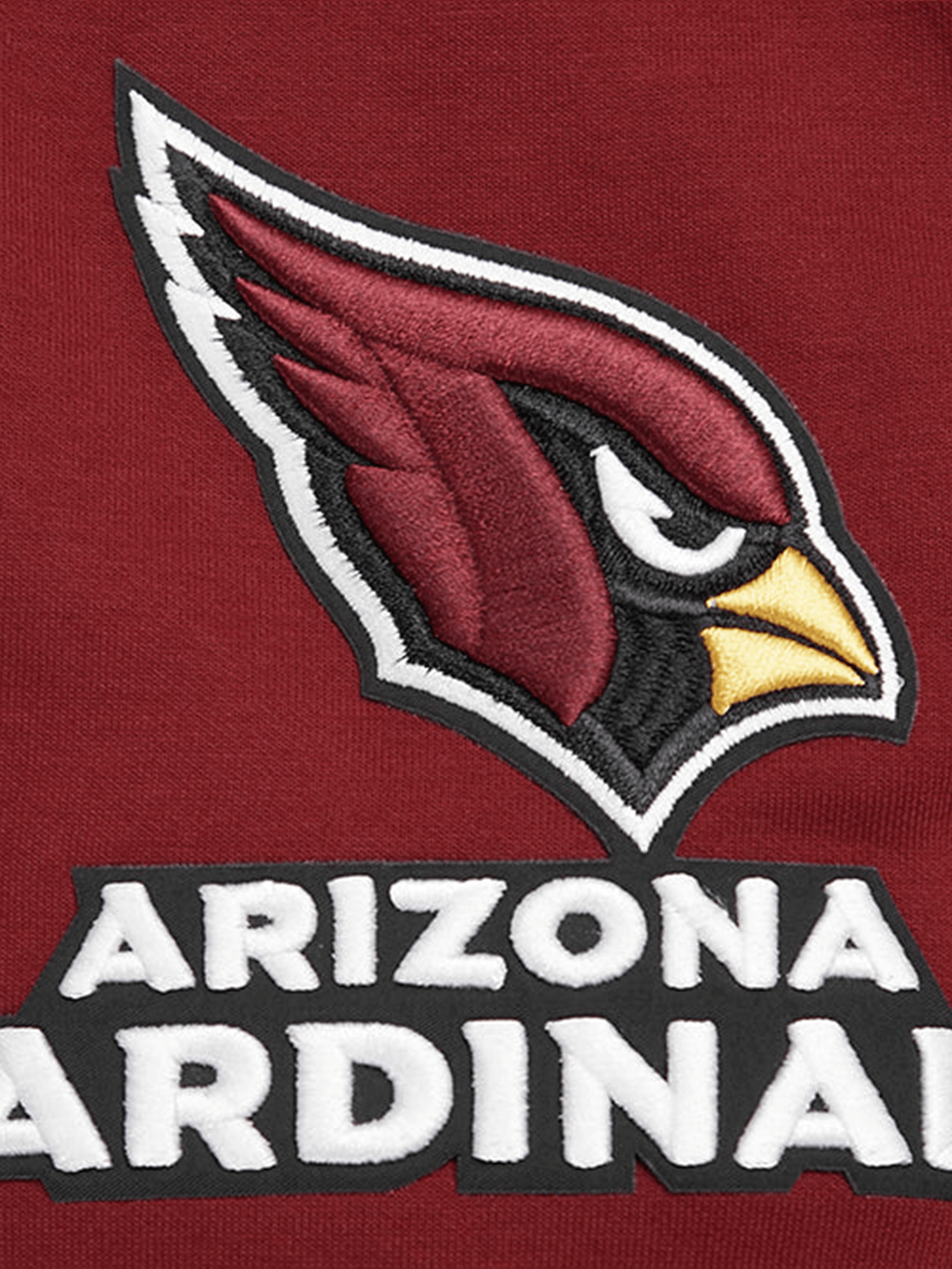 Pro Standard Jumpers Arizona Cardinals Pro Standard NFL Team Chenille Hoodie Jumper - Dark Red