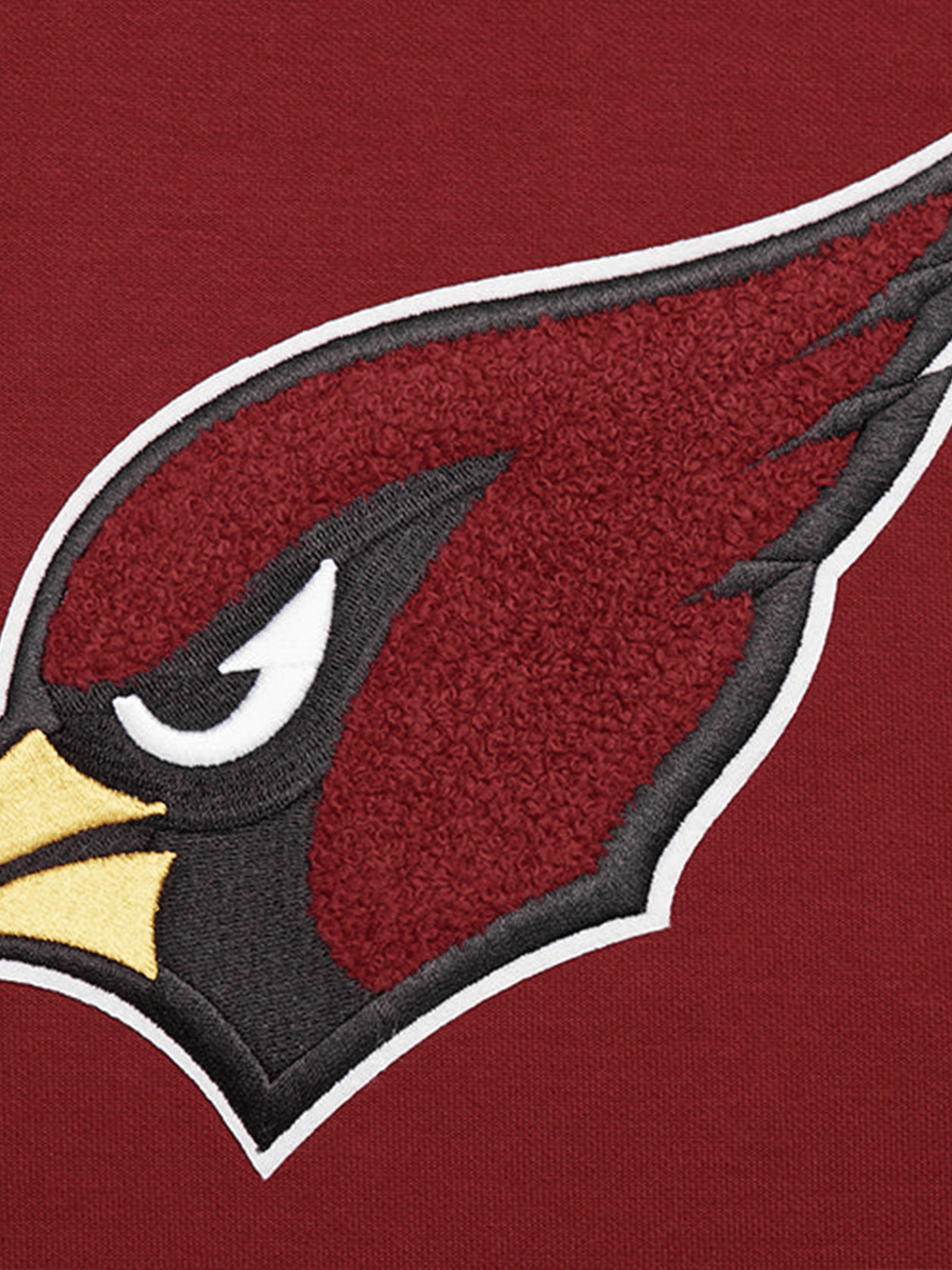 Pro Standard Jumpers Arizona Cardinals Pro Standard NFL Team Chenille Hoodie Jumper - Dark Red