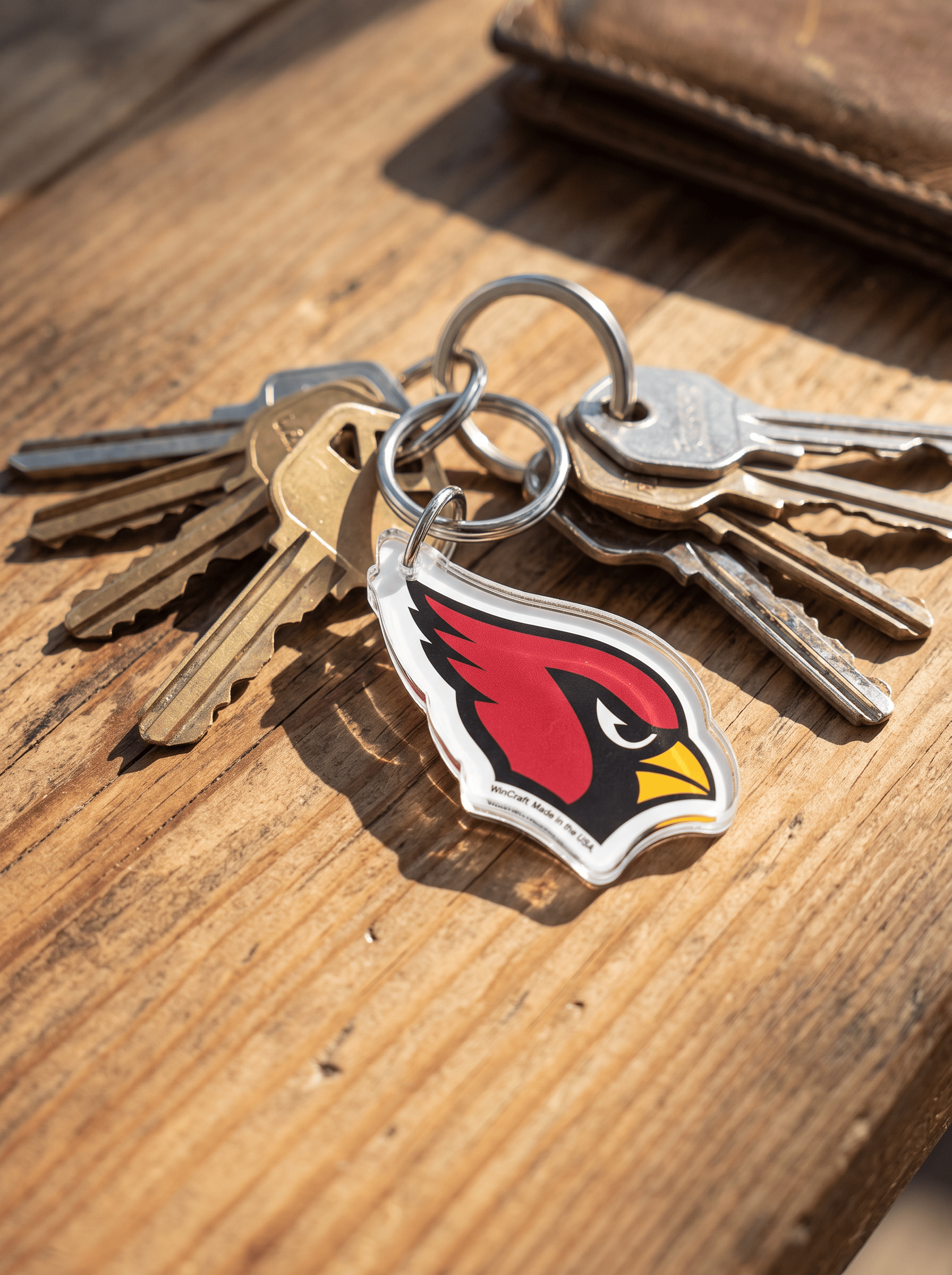 Wincraft Accessories Arizona Cardinals Wincraft NFL Premium Acrylic Team Key Ring