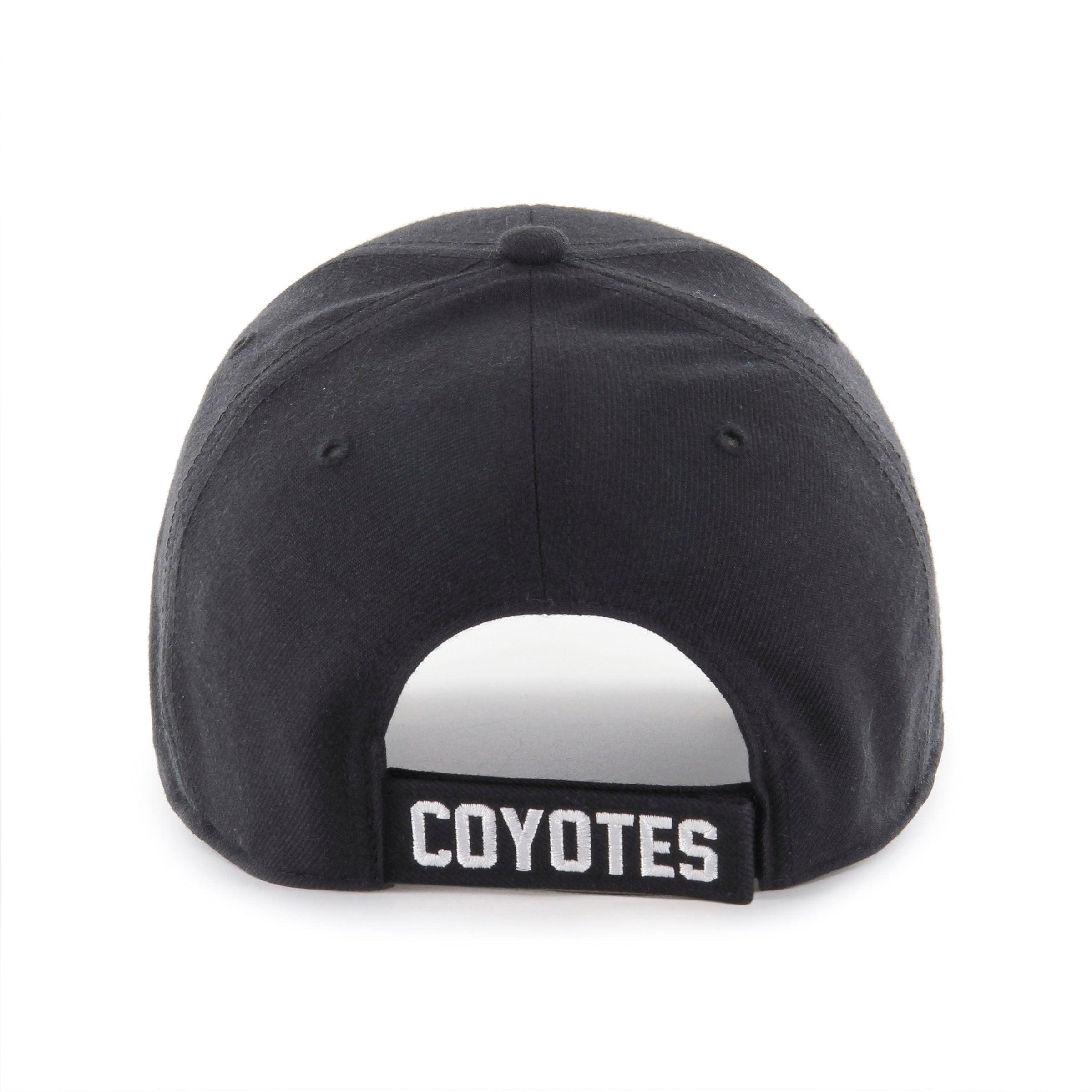 47 Brand Caps Arizona Coyotes '47 NHL Monochrome MVP Adjustable Hat - Black