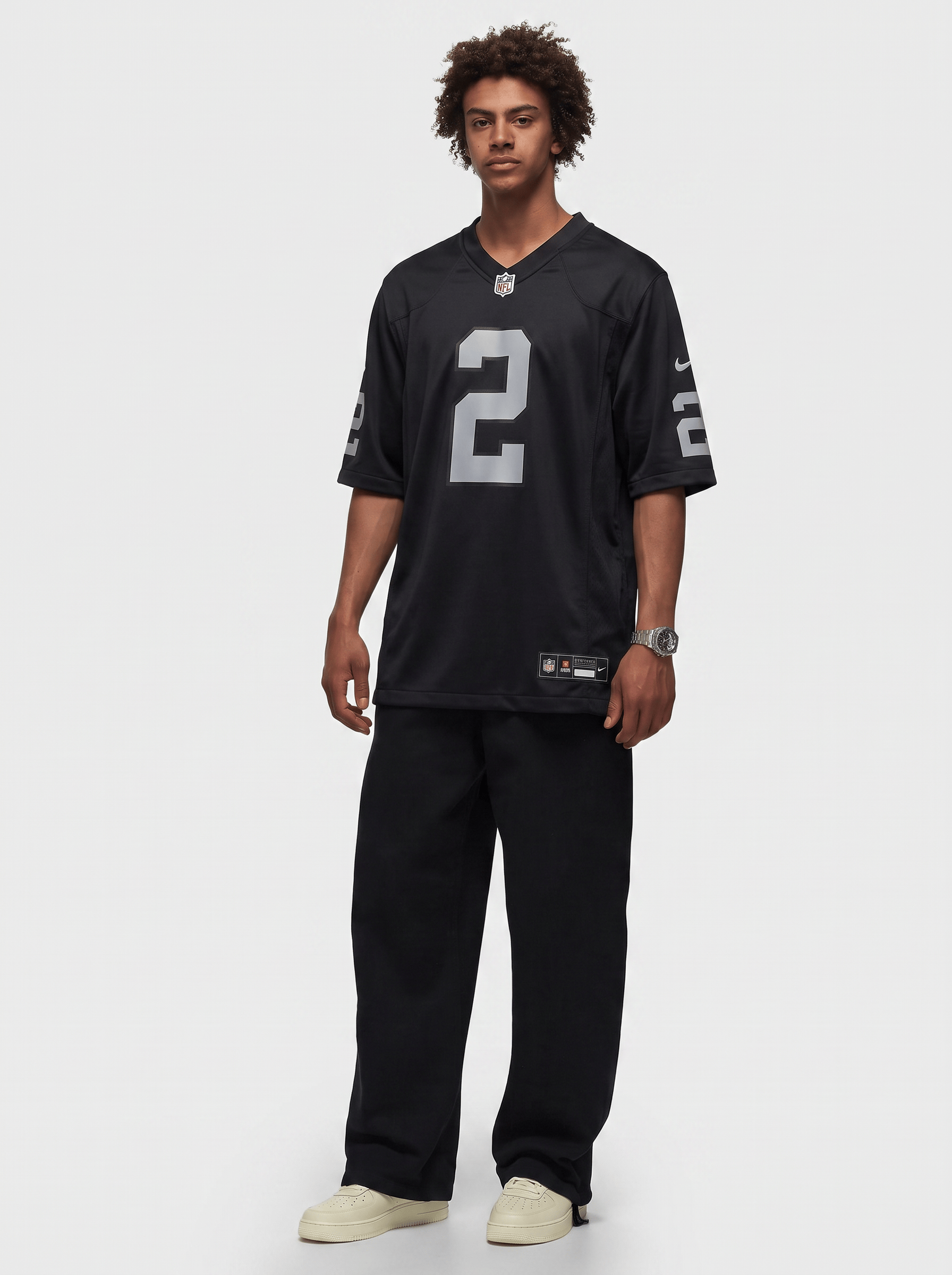 Nike Jerseys Ashton Jeanty Las Vegas Raiders Nike NFL Game Jersey - Black