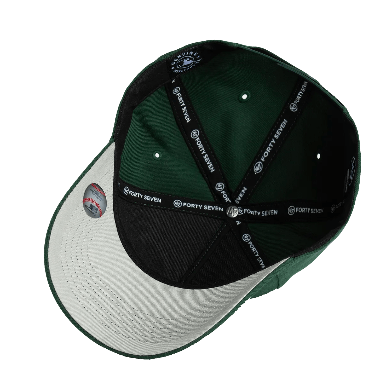 47 Brand Caps Athletics '47 MLB Team MVP DT Snapback Hat - Green