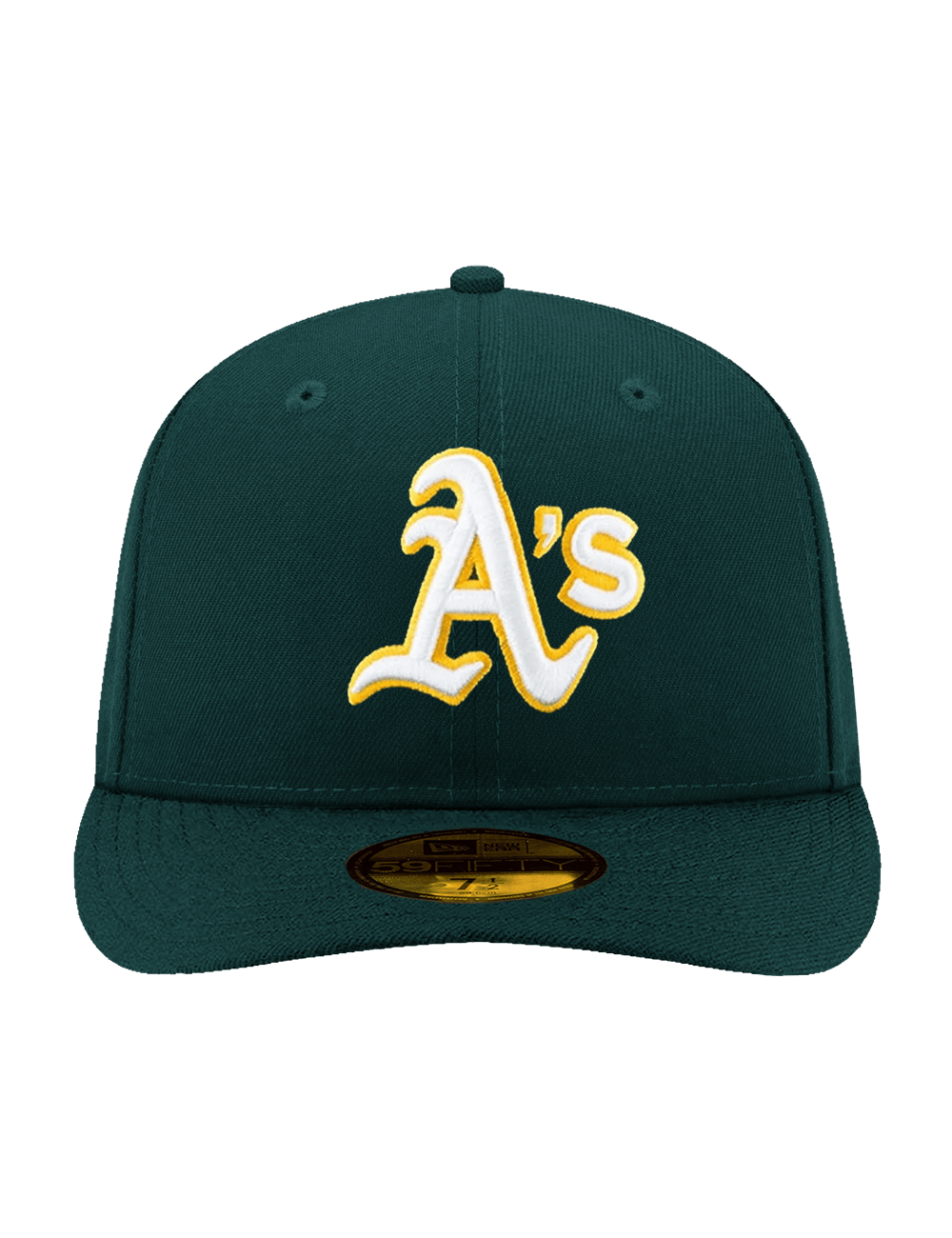 New Era Caps Athletics New Era MLB AC On-Field Road 59FIFTY Pre-Curved Fitted Hat - Green