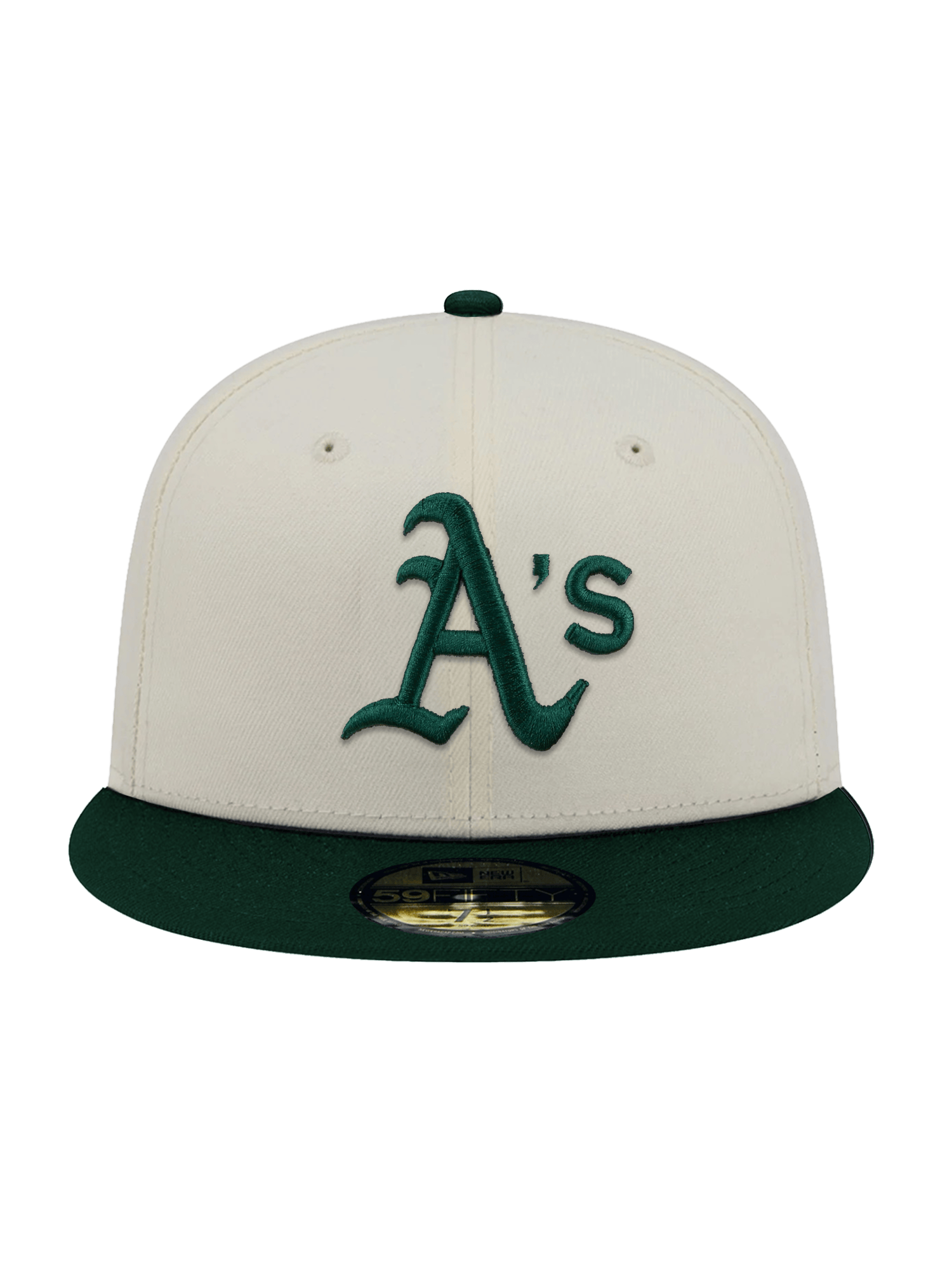 New Era Caps Athletics New Era MLB Team 2 Tone 59FIFTY Fitted Hat - Chrome
