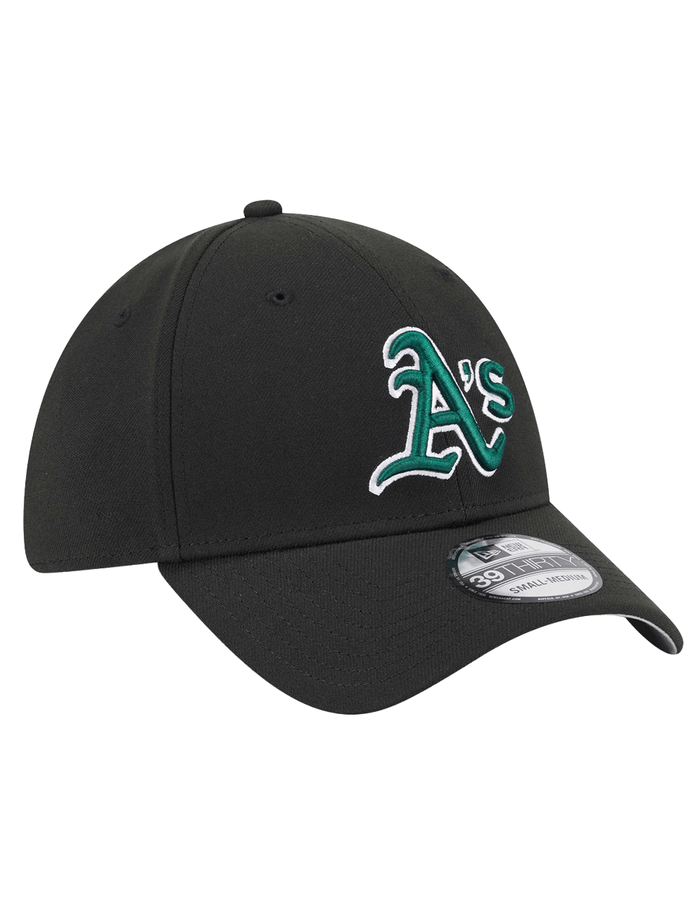 New Era Caps Athletics New Era MLB Team 39THIRTY Stretch-Fit Hat - Black