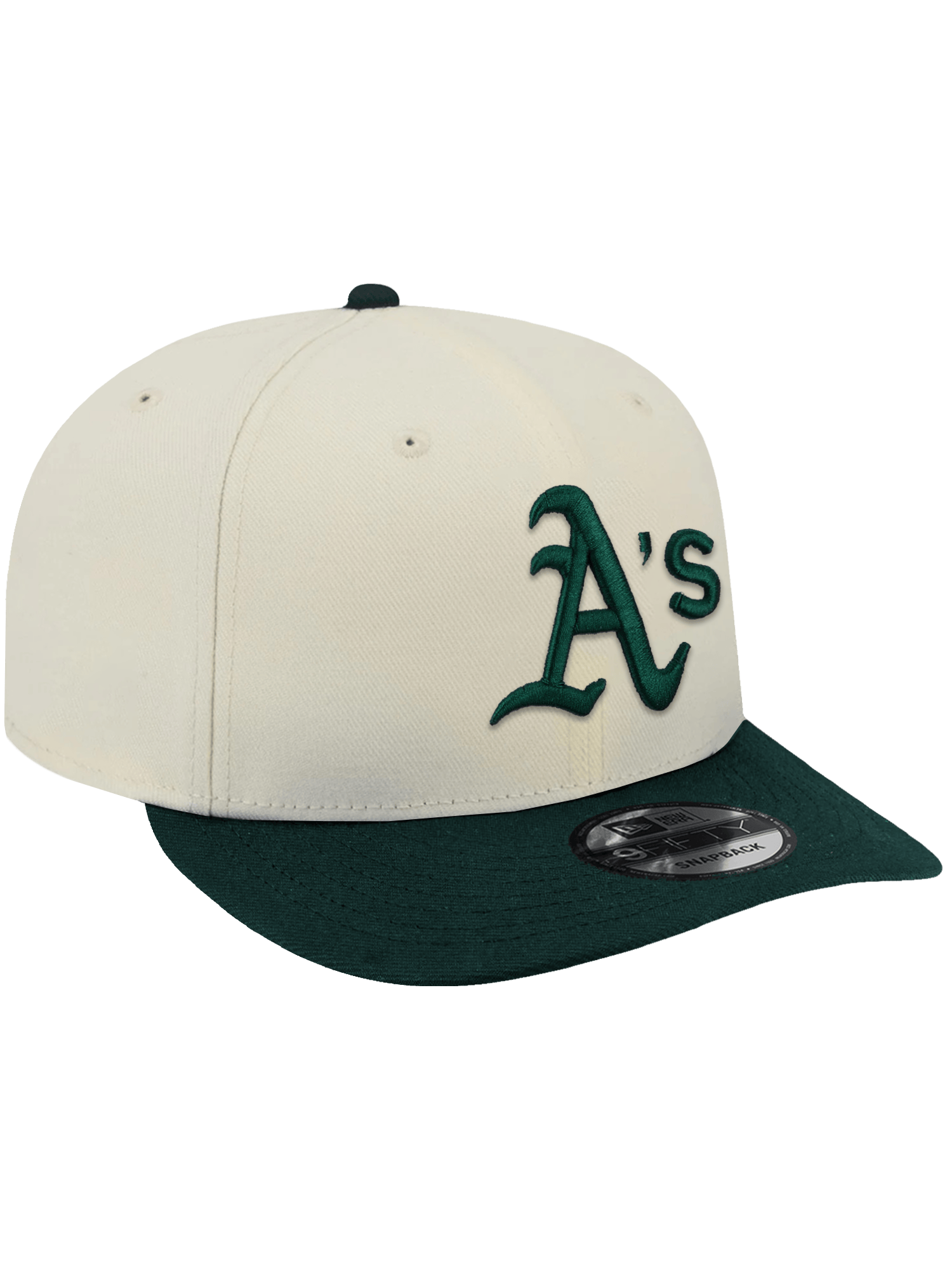 New Era Caps OSFA Athletics New Era MLB Team Chrome 9FIFTY Pre-Curved Snapback Hat