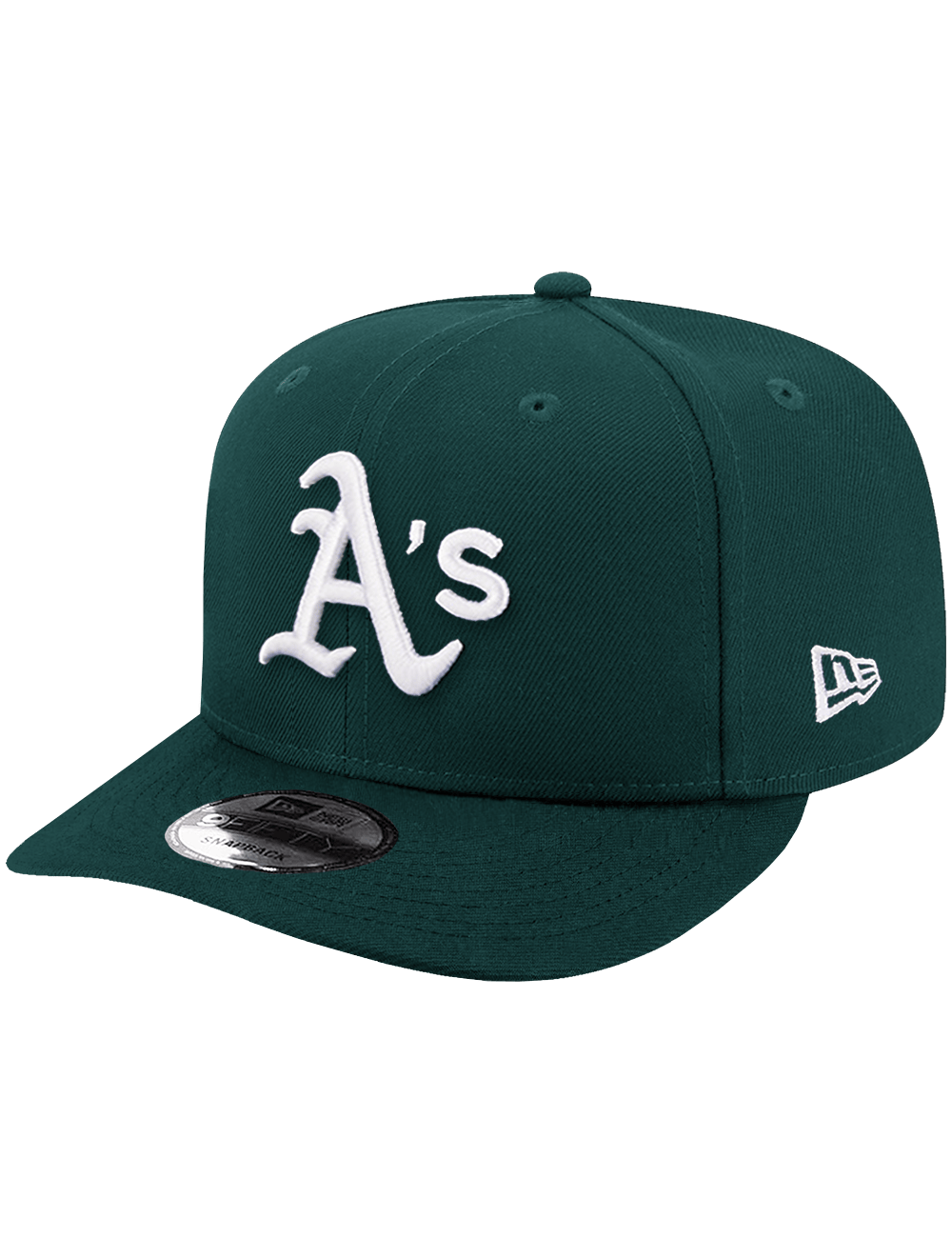New Era Caps Athletics New Era MLB Team Pre-Curved 9FIFTY Snapback Hat - Green