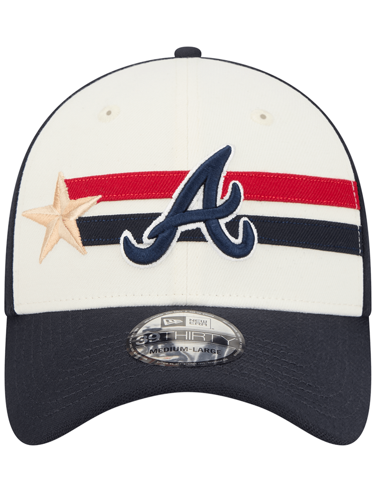 New Era Caps Atlanta Braves New Era MLB 24 All-Star Workout 39THIRTY Stretch-Fit Hat