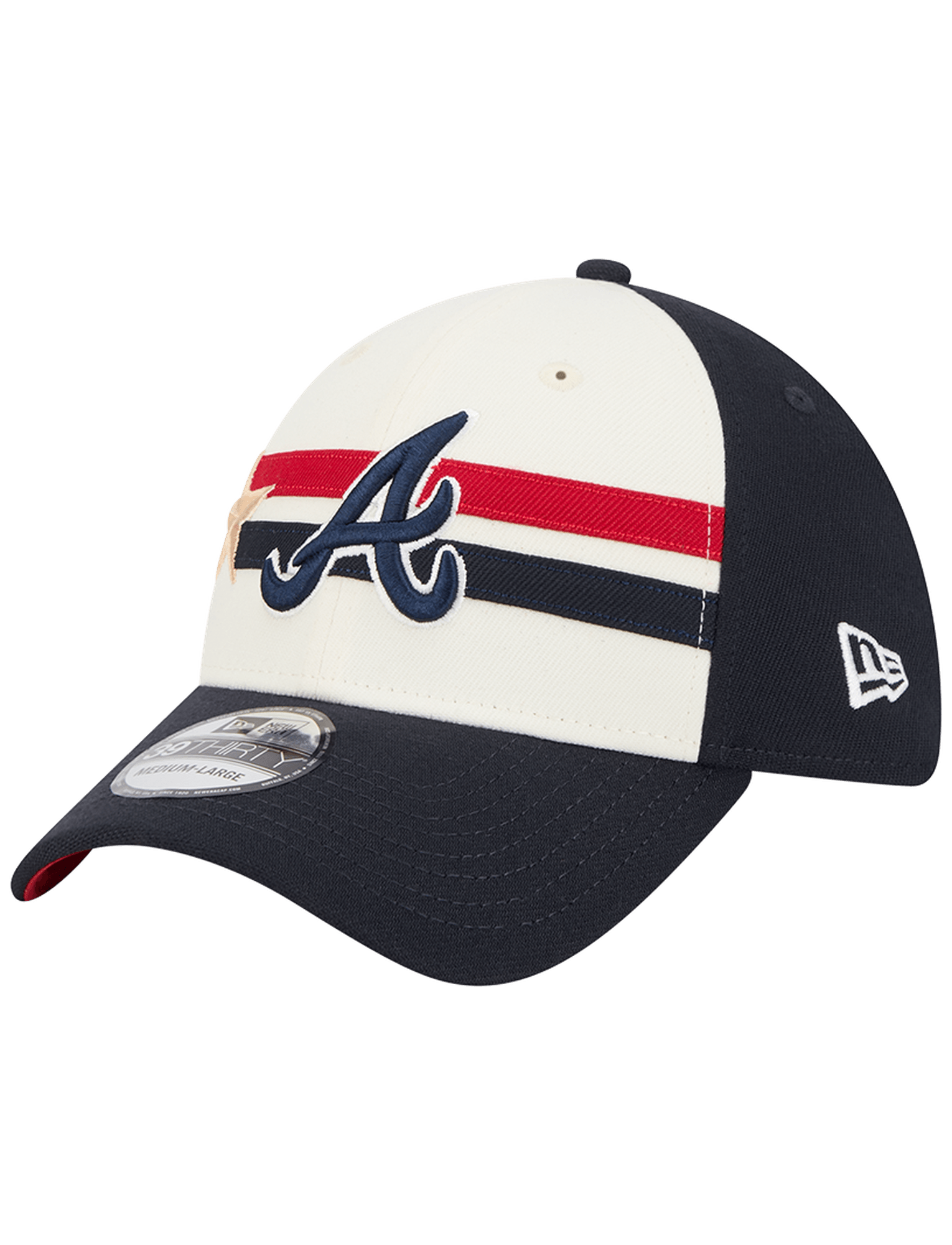 New Era Caps Atlanta Braves New Era MLB 24 All-Star Workout 39THIRTY Stretch-Fit Hat