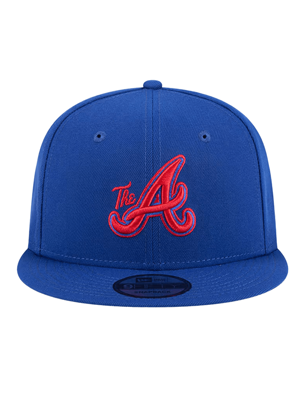 New Era Caps Atlanta Braves New Era MLB City Connect Fan Pack 9FIFTY Snapback Hat - Blue