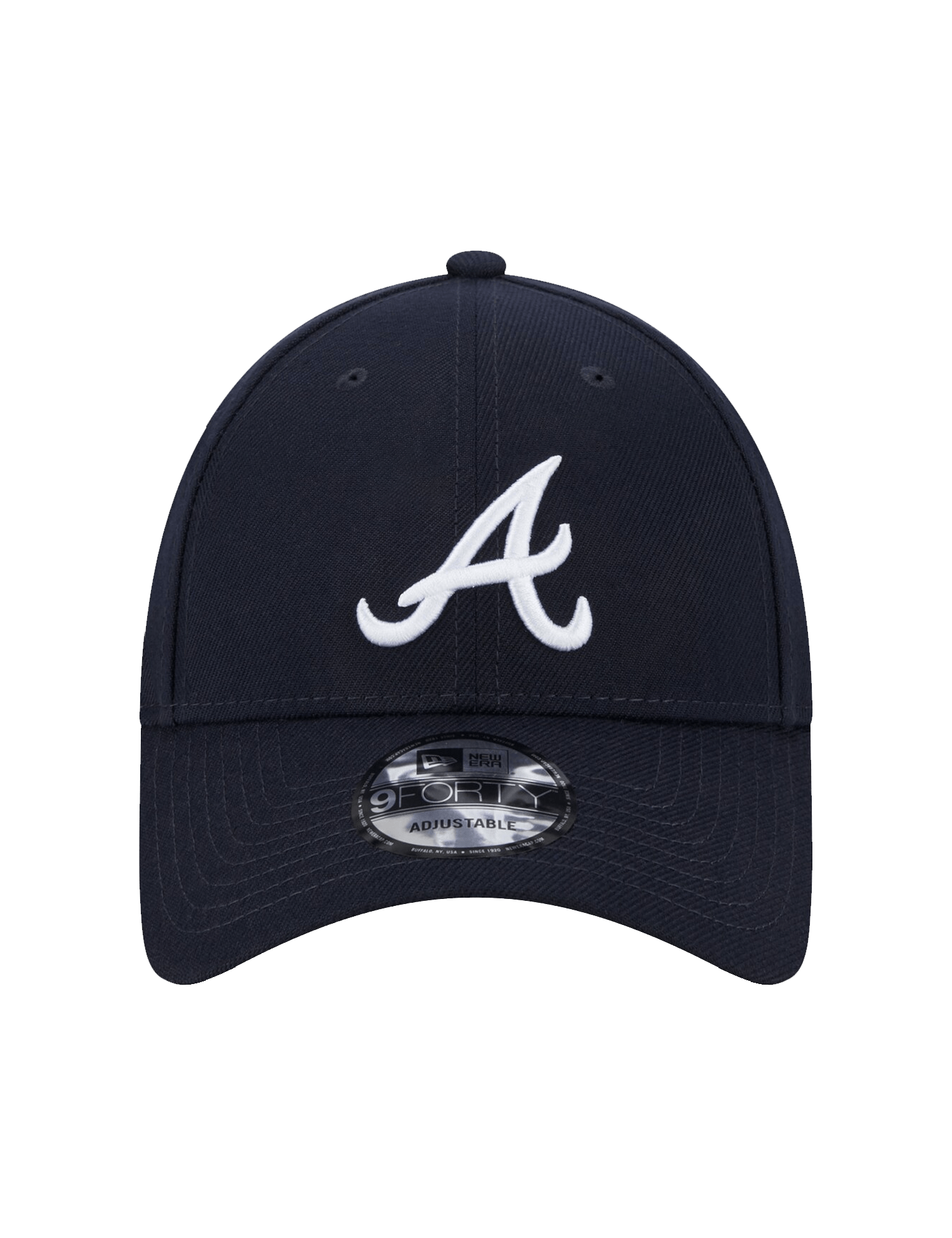 New Era Caps Atlanta Braves New Era MLB Team 9FORTY Snapback Hat - Navy