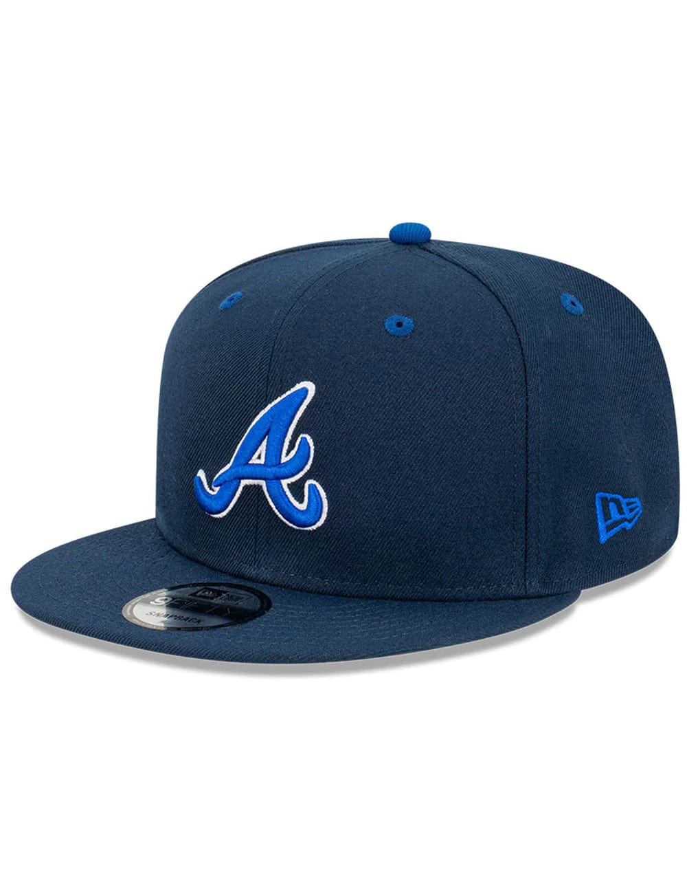 New Era Caps Atlanta Braves New Era MLB Tonal 9FIFTY Snapback Hat - Navy
