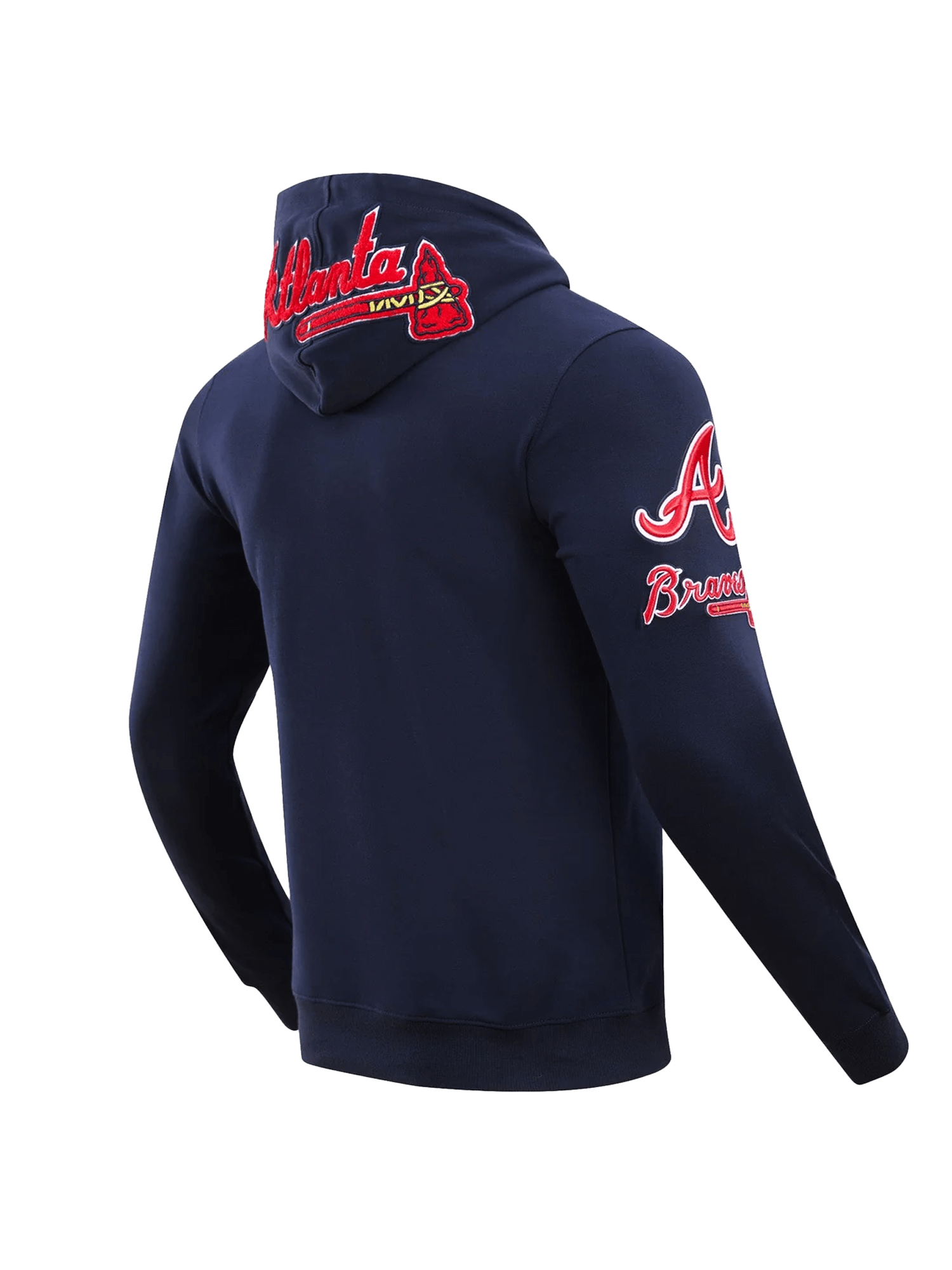 Pro Standard Jumpers Atlanta Braves Pro Standard MLB Team Chenille Hoodie Jumper  - Navy