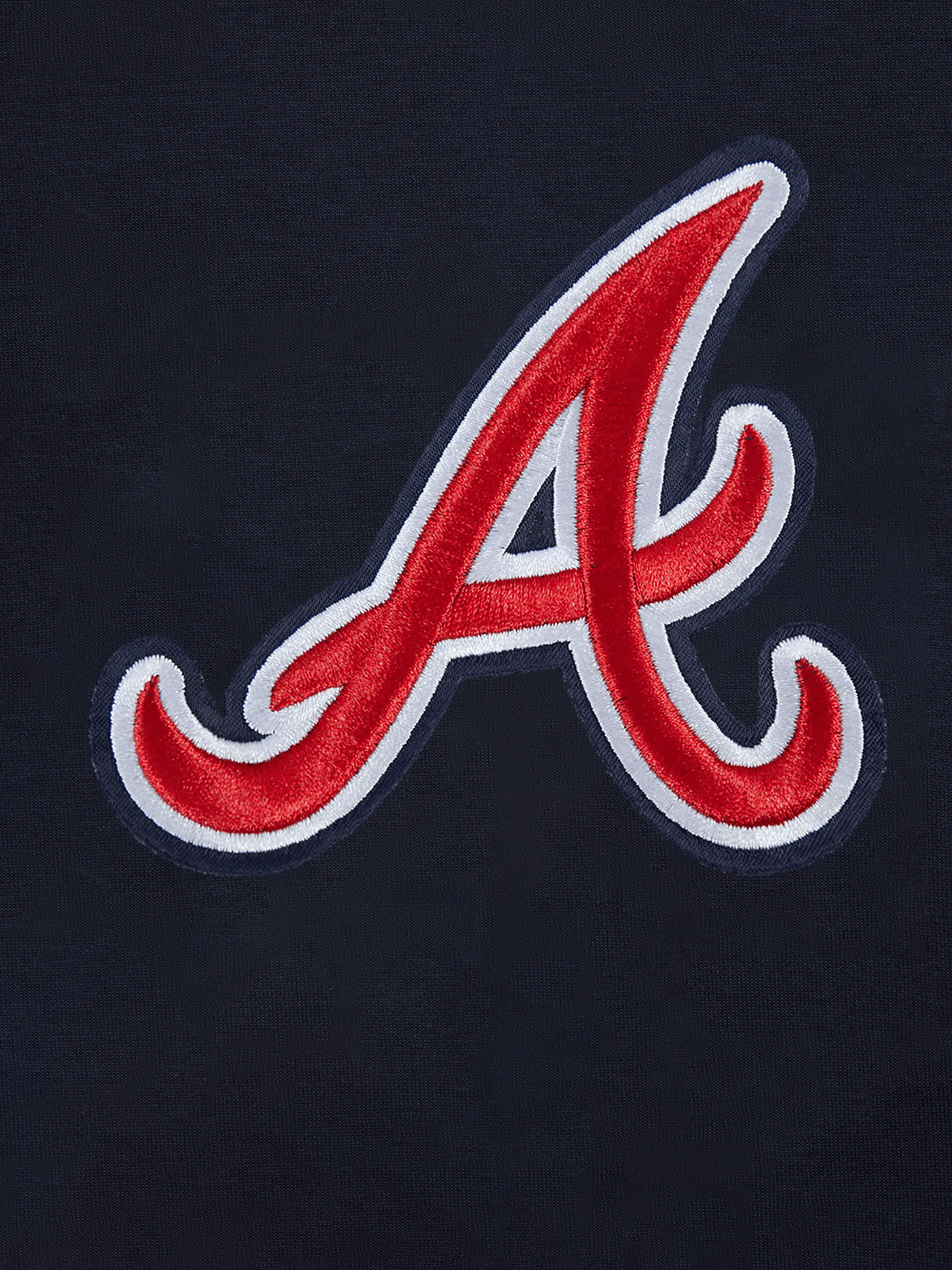 Pro Standard T-Shirts Atlanta Braves Pro Standard MLB Team Classic Chenille Flex T-Shirt - Navy