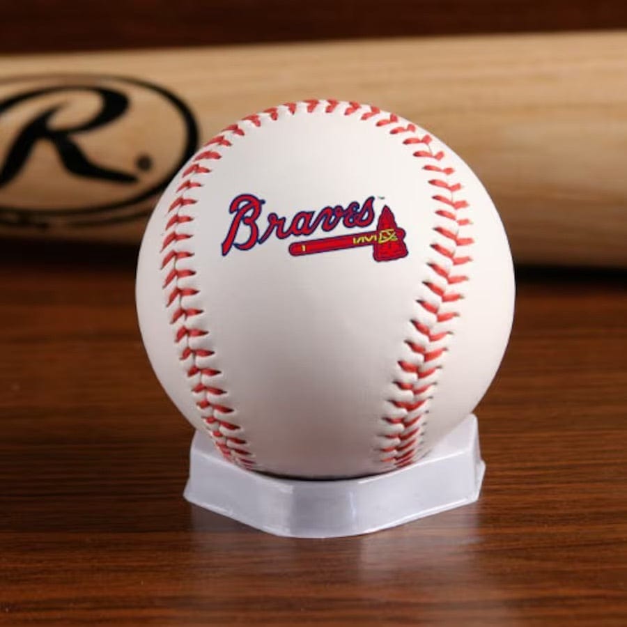 Rawlings Balls Atlanta Braves Rawlings MLB Team Baseball Ball
