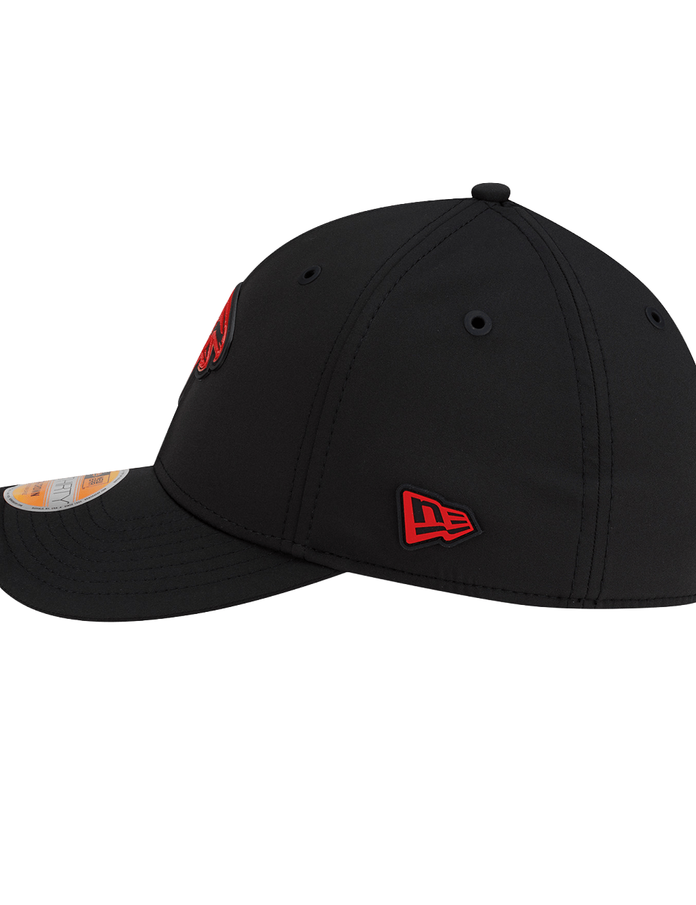 New Era Caps Atlanta Falcons New Era NFL 26 Sideline 39THIRTY M-Crown Stretch-Fit Hat - Black