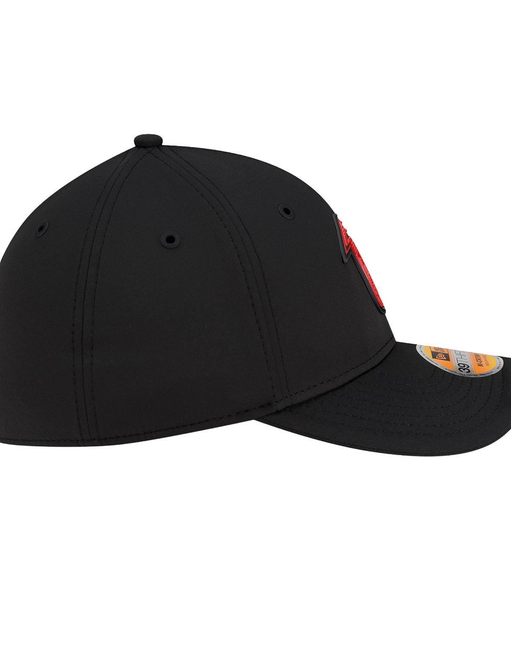 New Era Caps Atlanta Falcons New Era NFL 26 Sideline 39THIRTY M-Crown Stretch-Fit Hat - Black