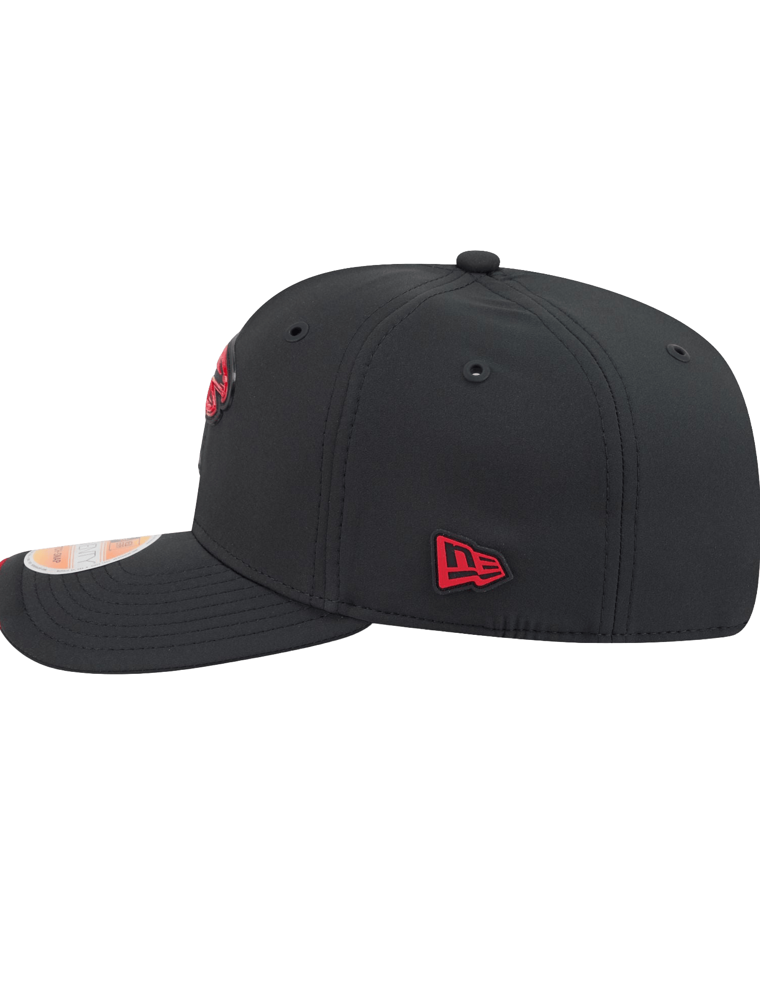 New Era Caps OSFM Atlanta Falcons New Era NFL 26 Sideline 9SEVENTY Stretch-Snapback Hat - Black
