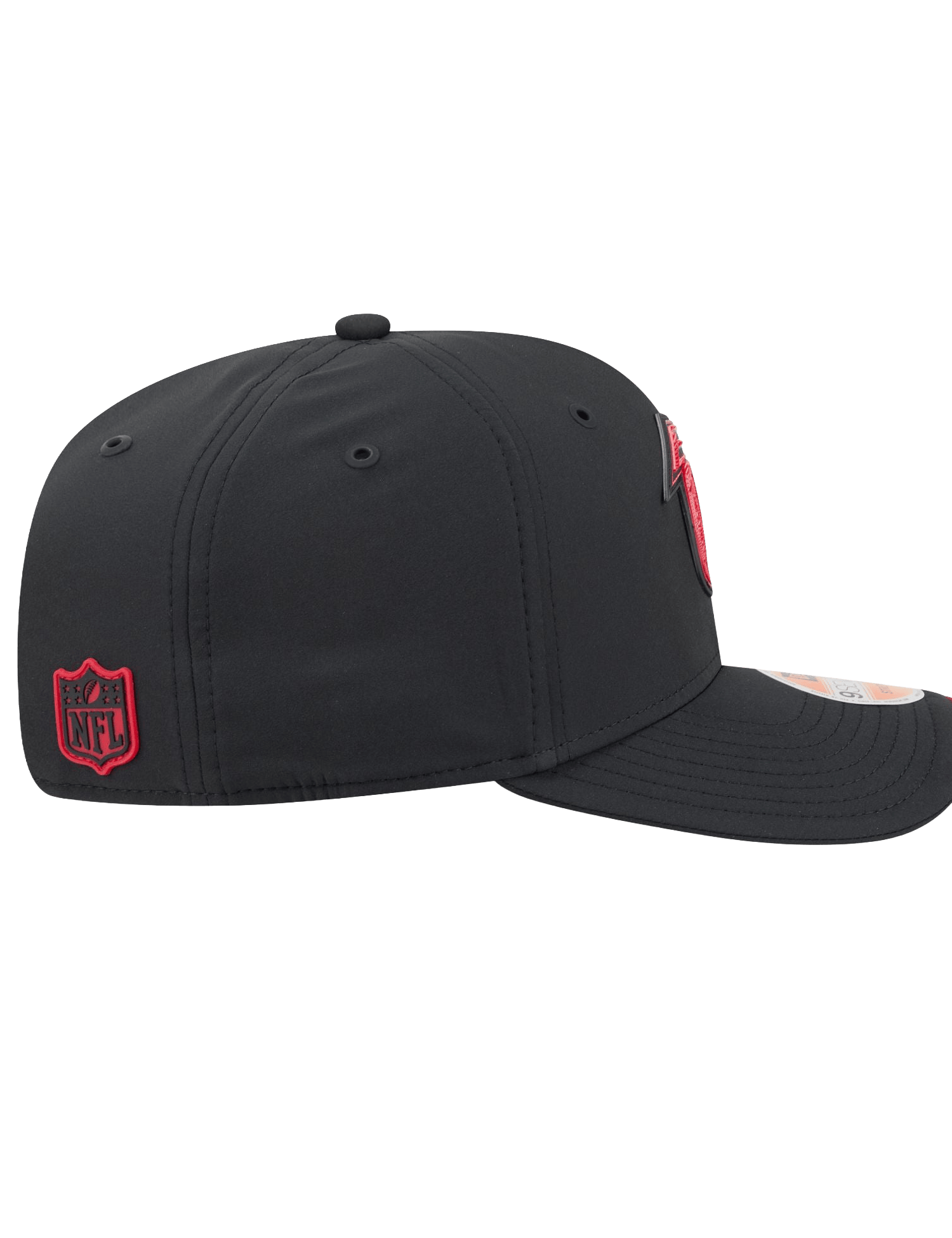 New Era Caps OSFM Atlanta Falcons New Era NFL 26 Sideline 9SEVENTY Stretch-Snapback Hat - Black