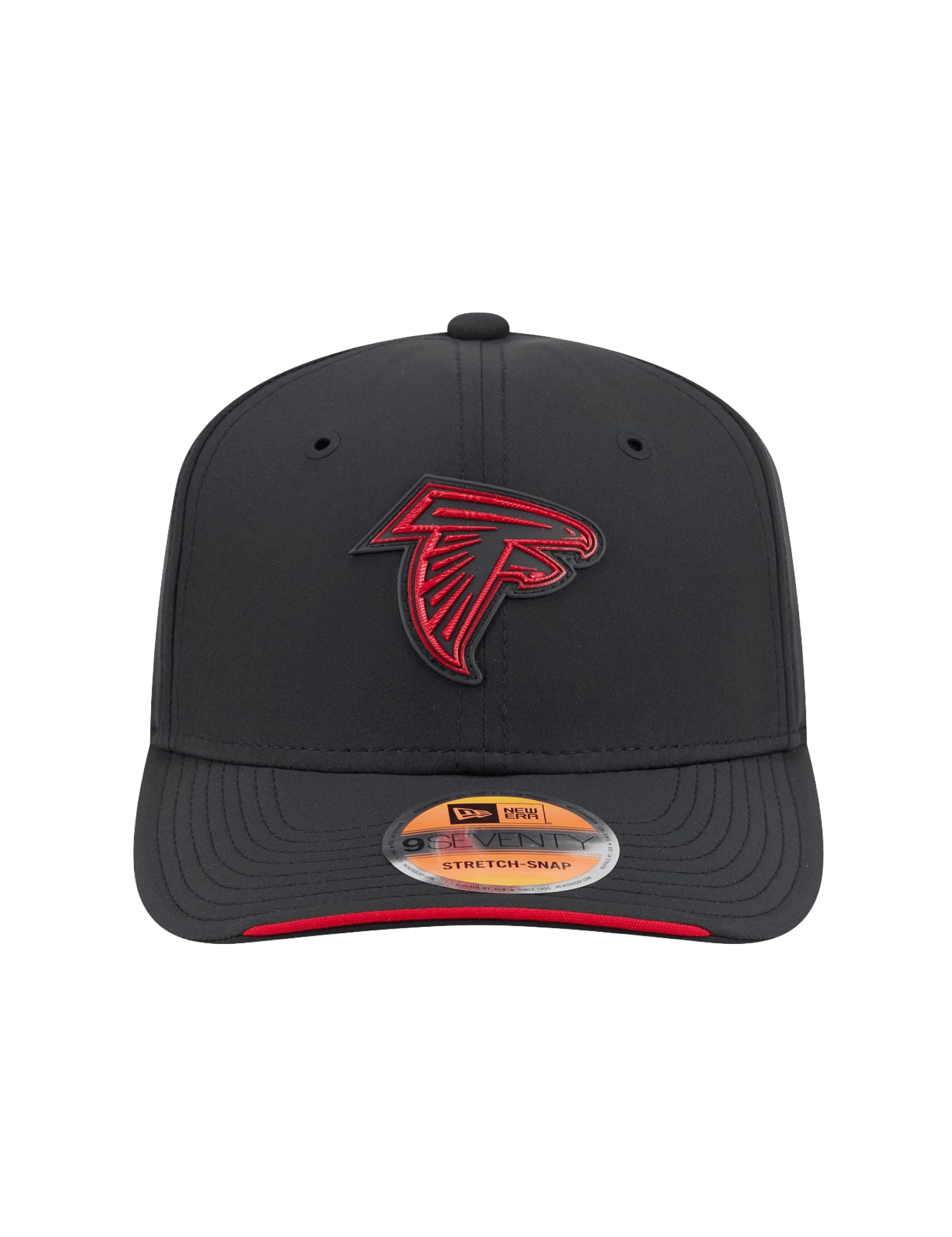 New Era Caps OSFM Atlanta Falcons New Era NFL 26 Sideline 9SEVENTY Stretch-Snapback Hat - Black