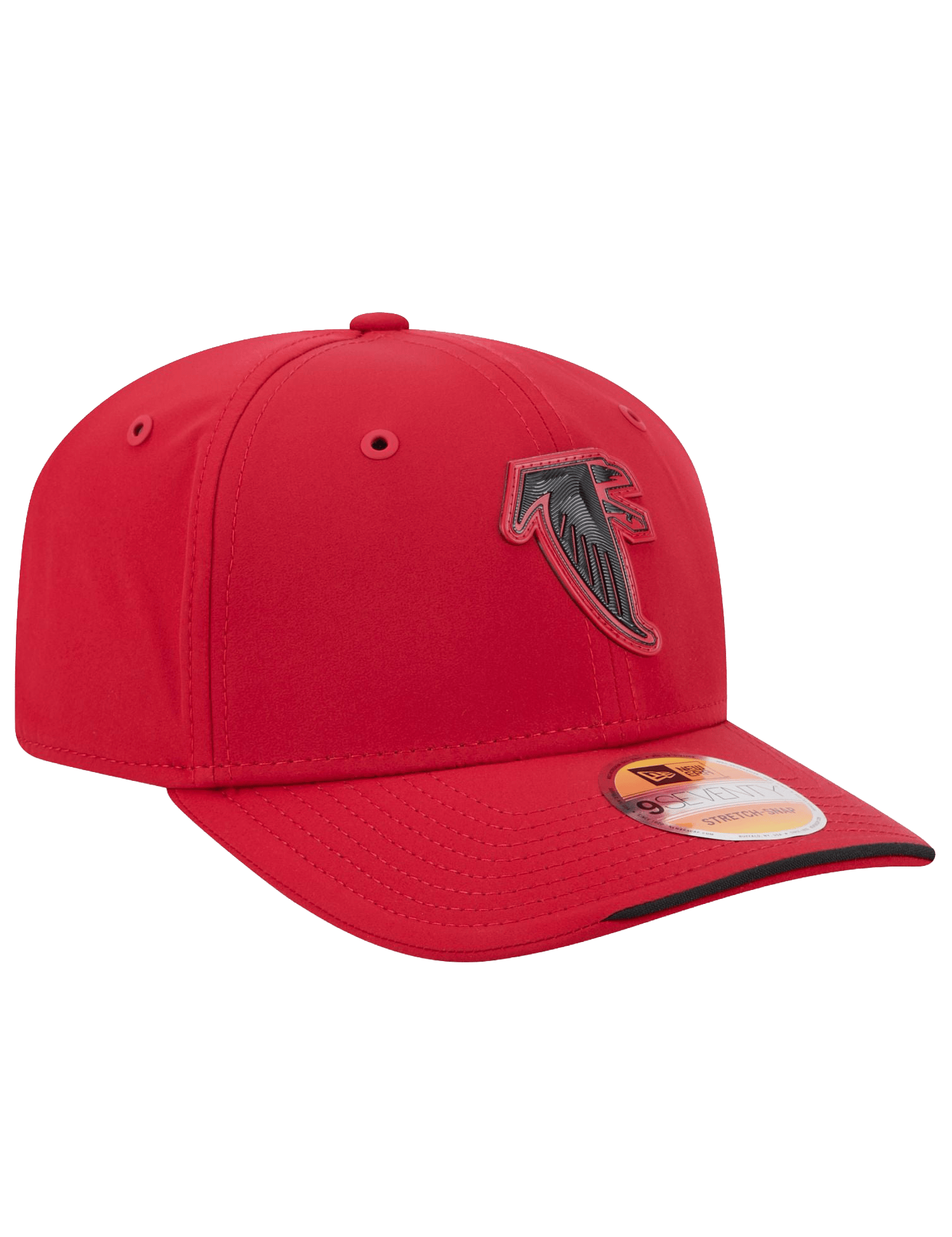 New Era Caps OSFM Atlanta Falcons New Era NFL 26 Sideline Historic 9SEVENTY Stretch-Snapback Hat - Red