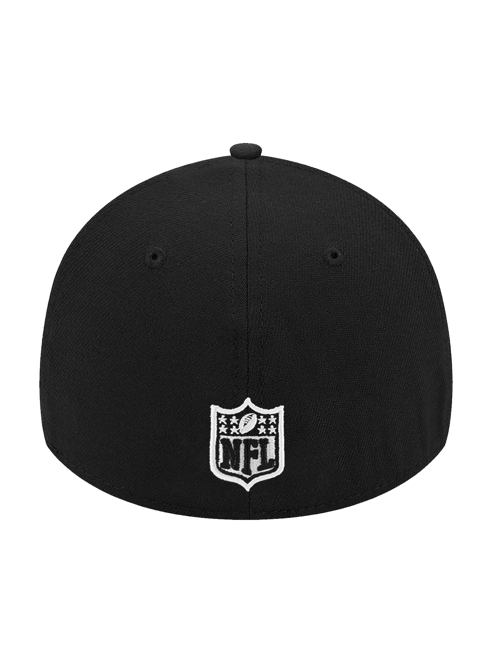New Era Caps Atlanta Falcons New Era NFL Team 39THIRTY Flex Fit Curve Hat - Black