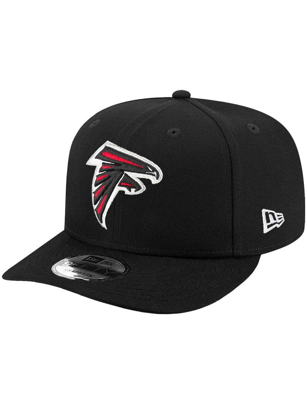 New Era Caps Atlanta Falcons New Era NFL Team 9FIFTY Pre-Curved Snapback Hat - Black