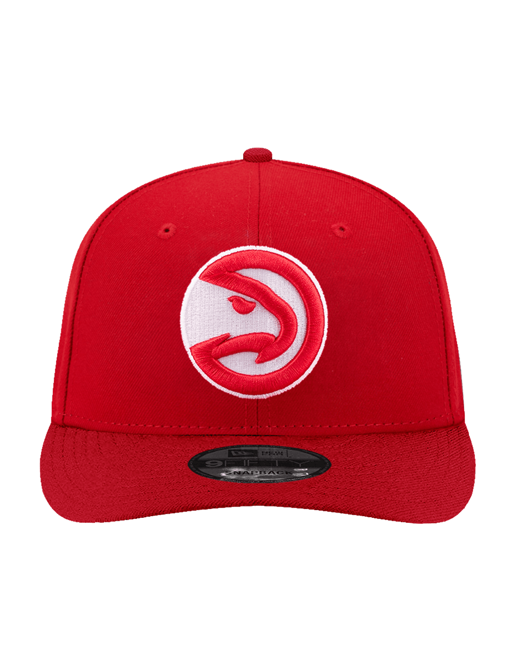 New Era Caps OSFA Atlanta Hawks New Era NBA Team 9FIFTY Pre-Curved Snapback Hat - Red