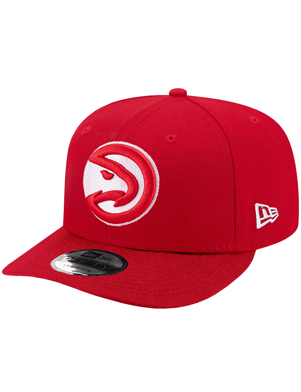 New Era Caps OSFA Atlanta Hawks New Era NBA Team 9FIFTY Pre-Curved Snapback Hat - Red