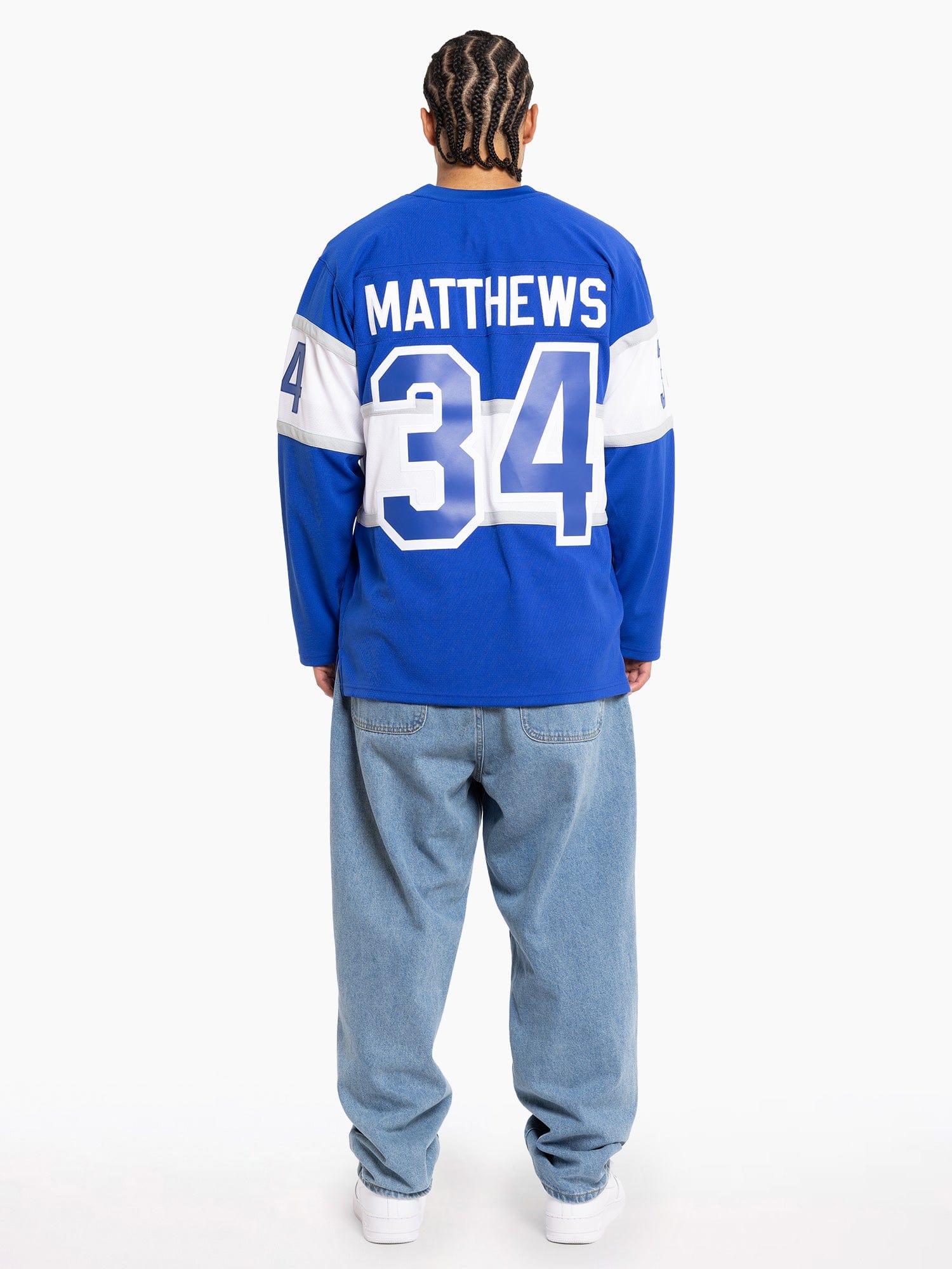 Mitchell And Ness Jerseys Auston Matthews Toronto Maple Leafs Mitchell & Ness NHL 17 Blue Line Jersey