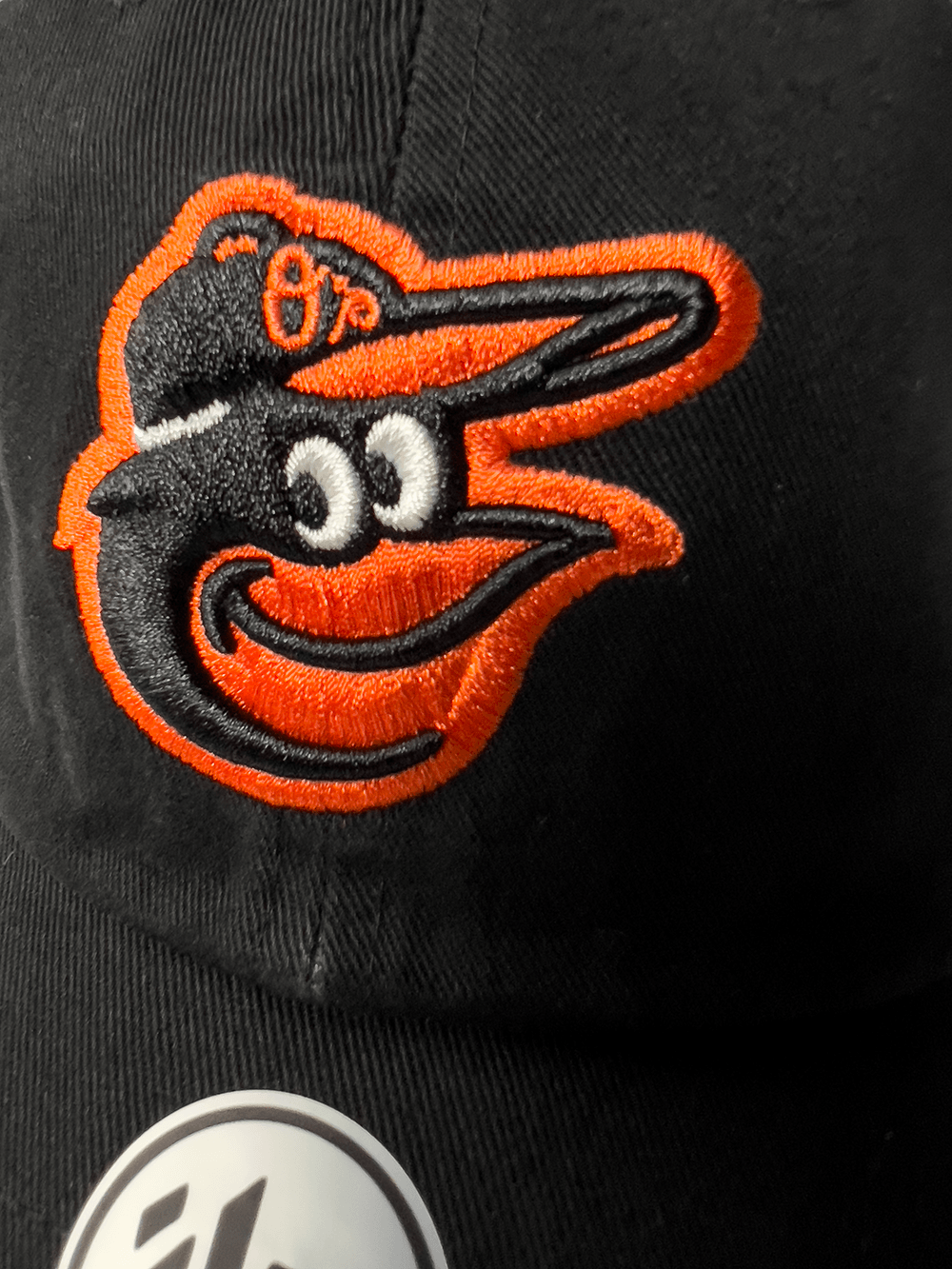 47 Brand Caps Baltimore Orioles '47 MLB Team Clean Up Strapback Hat - Black