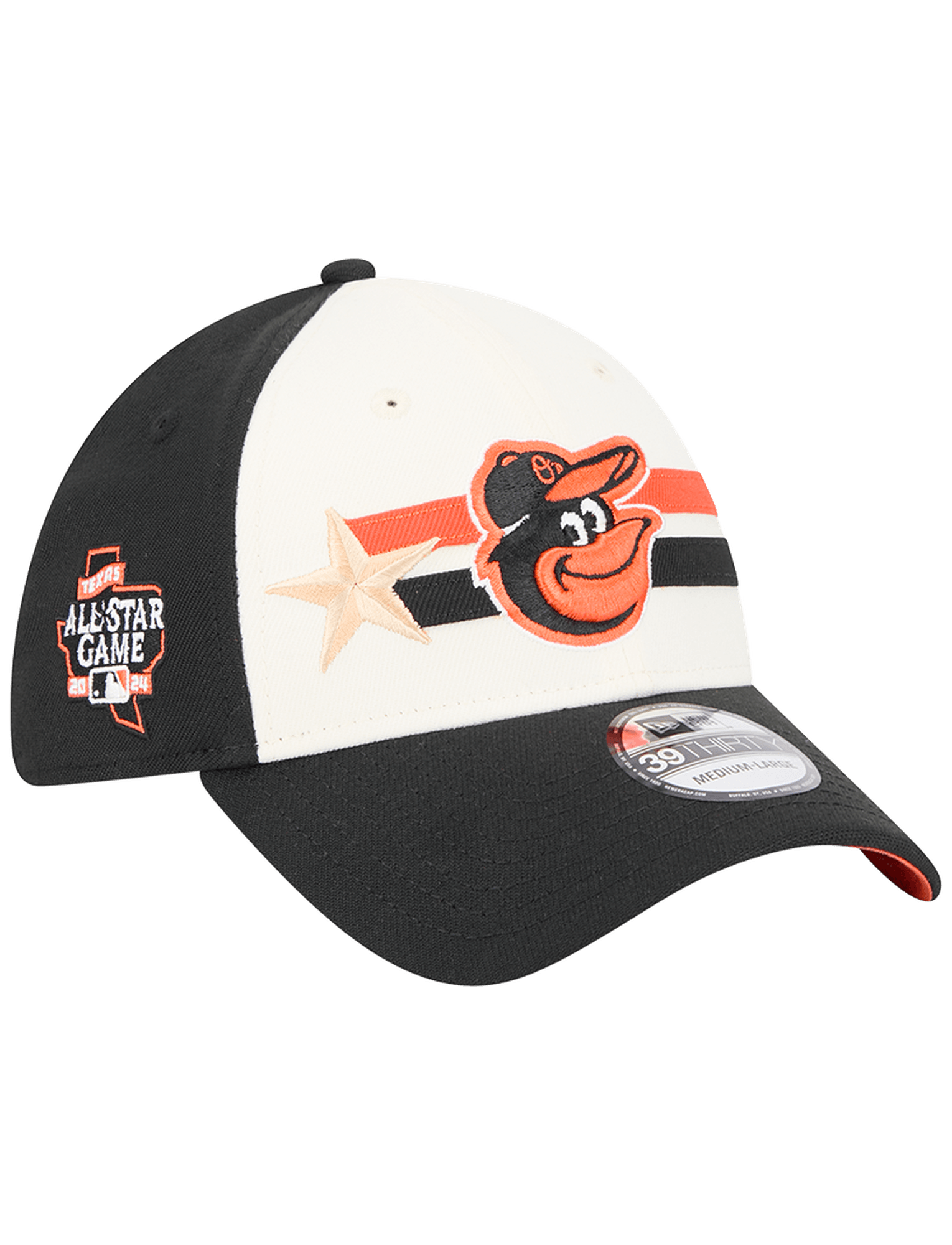 New Era Caps Baltimore Orioles New Era MLB 24 All-Star Workout 39THIRTY Stretch-Fit Hat