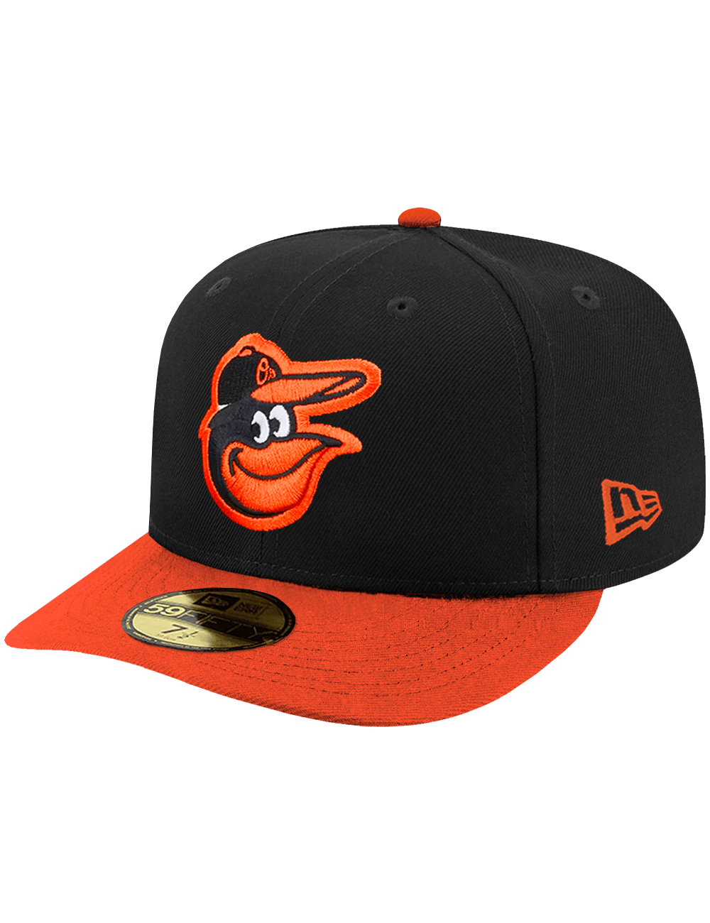 New Era Caps Baltimore Orioles  New Era MLB AC On-Field Road 59FIFTY Pre-Curved Fitted Hat - Black