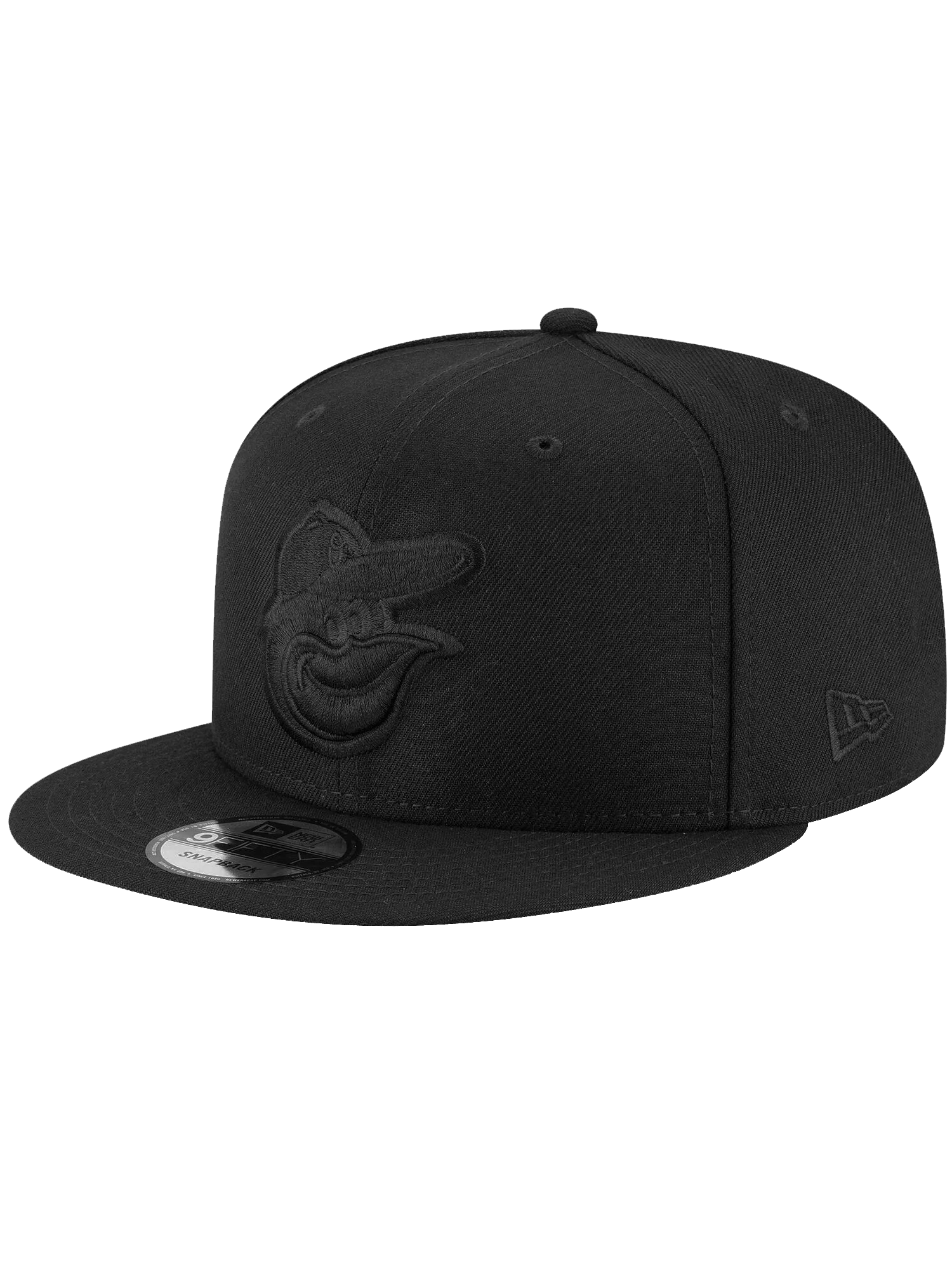 New Era Caps Baltimore Orioles New Era MLB Black On Black 9FIFTY Snapback Hat