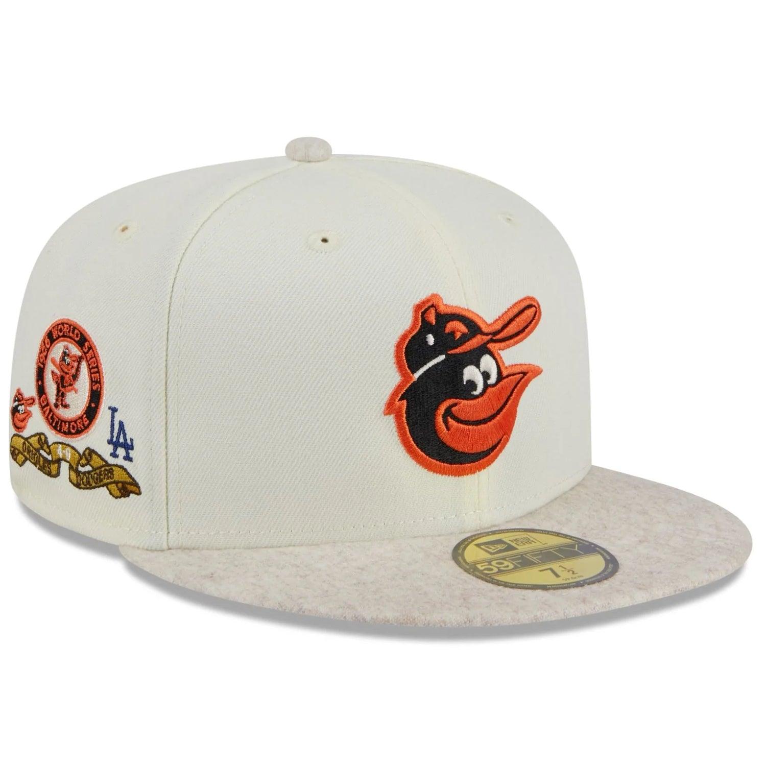 New Era Caps Baltimore Orioles New Era MLB Match-Up 59FIFTY Fitted Hat - Chrome