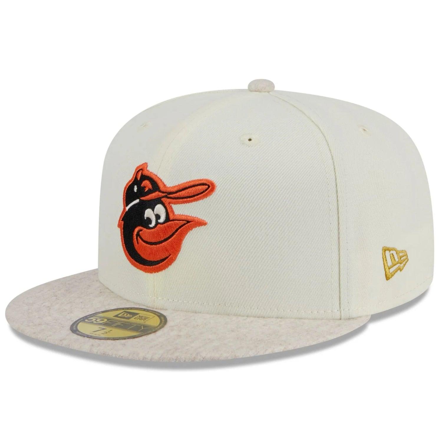 New Era Caps Baltimore Orioles New Era MLB Match-Up 59FIFTY Fitted Hat - Chrome