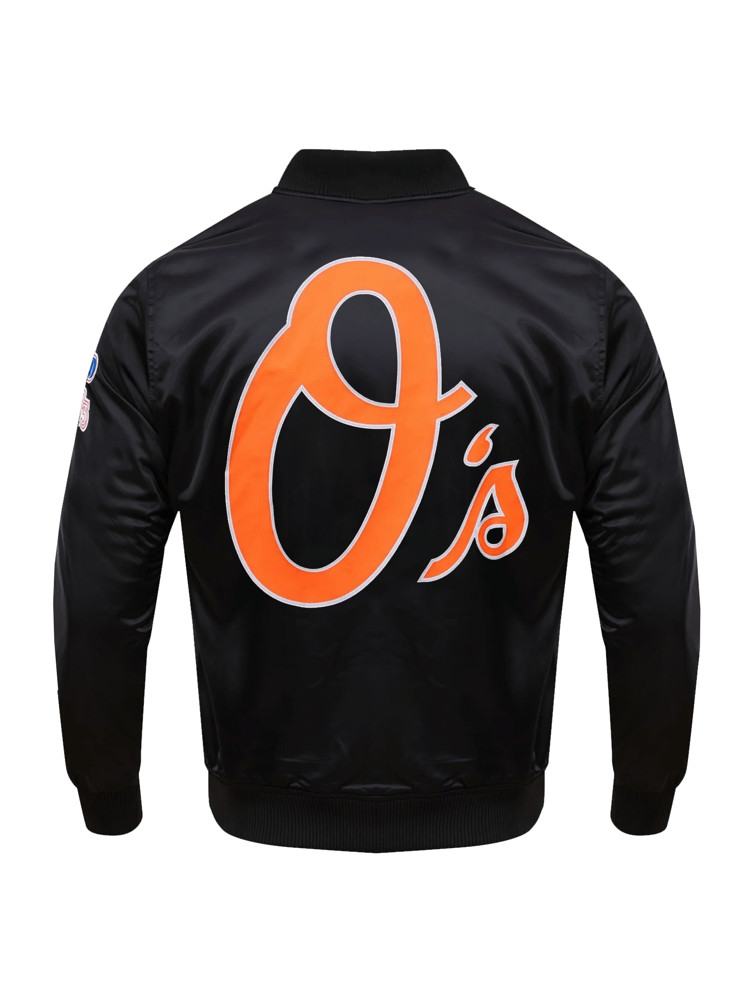 Pro Standard Jackets Baltimore Orioles Pro Standard MLB Team Classic Satin Button Jacket - Black