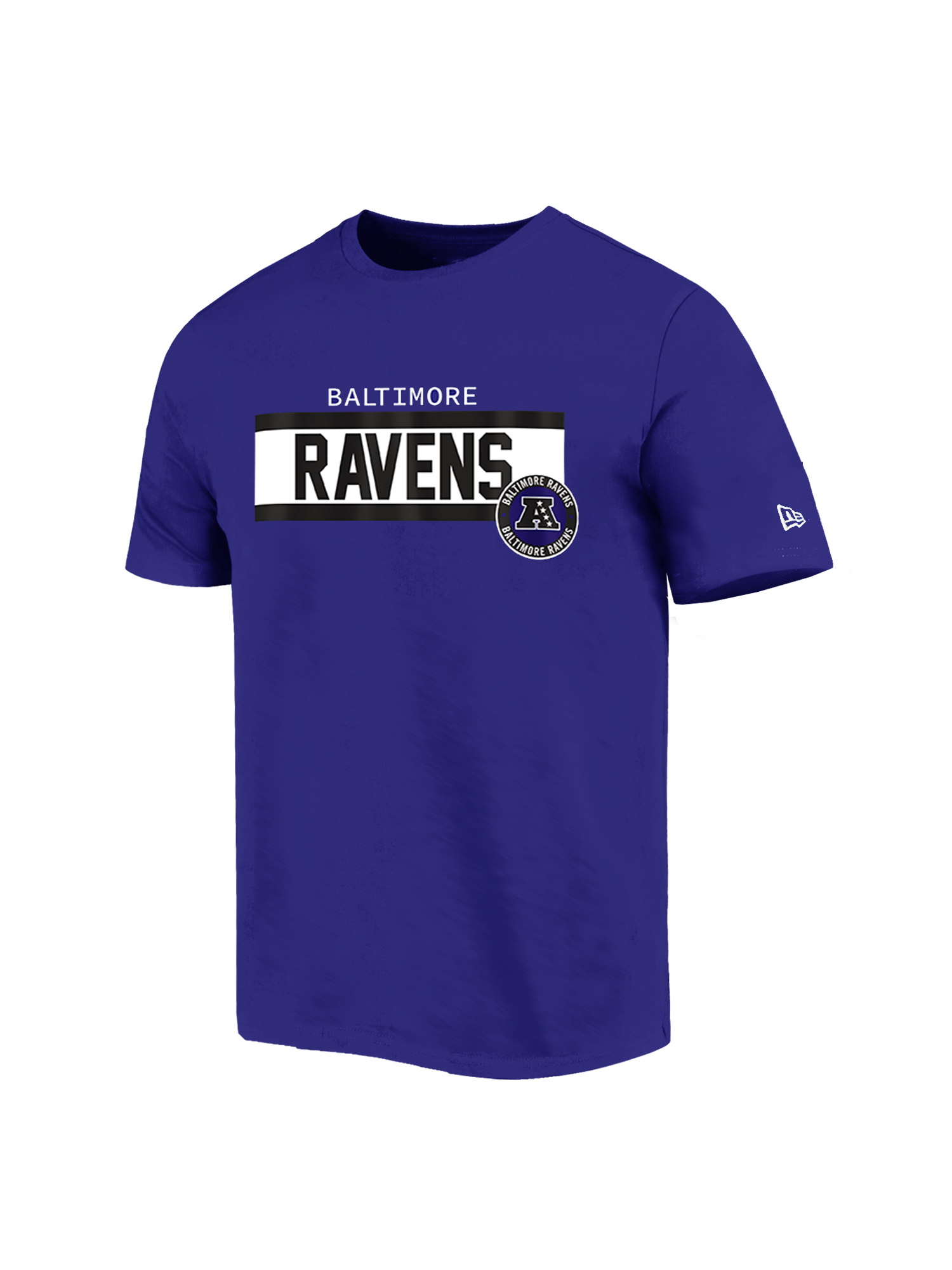New Era T-Shirts Baltimore Ravens New Era NFL 24 Sideline T-Shirt - Purple