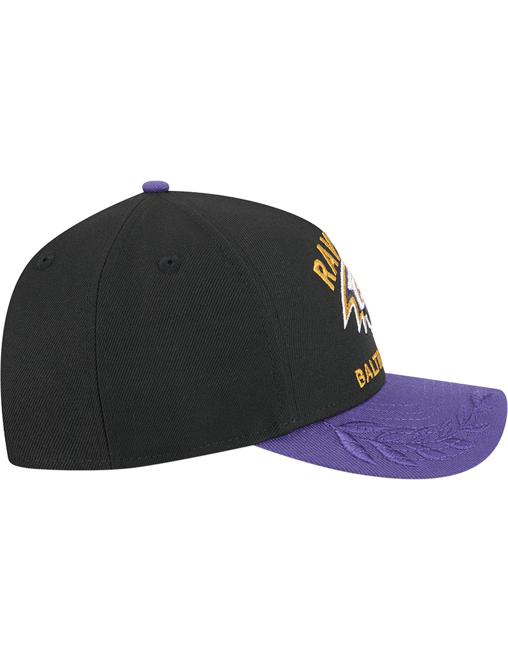 New Era Caps Baltimore Ravens New Era NFL 25 Draft 9FORTY M-Crown Snapback Hat - Black