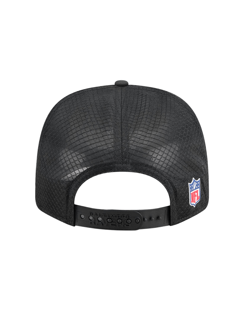 New Era Caps Baltimore Ravens New Era NFL 25 Sideline 9SEVENTY Stretch-Snapback Hat - Black