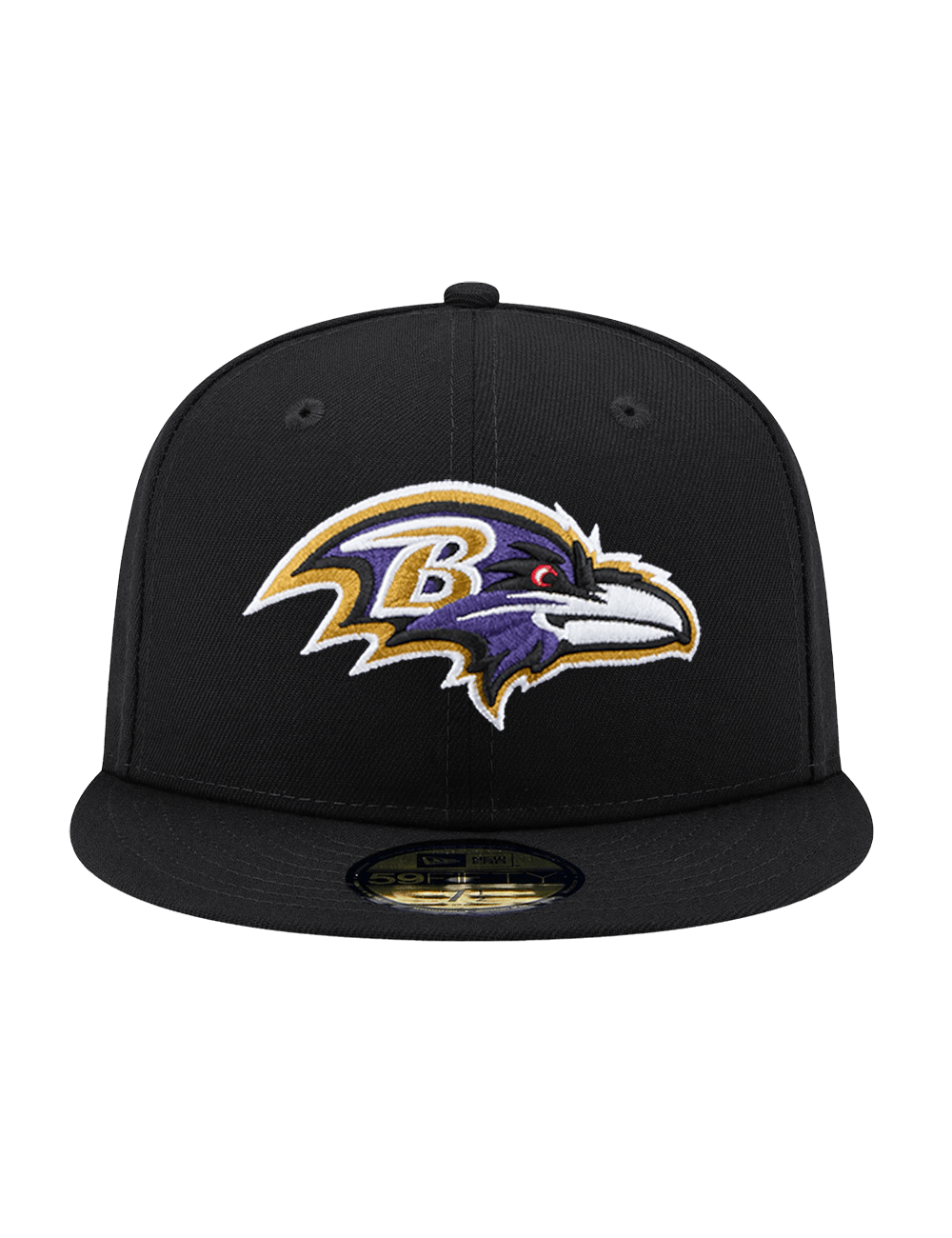 New Era Caps Baltimore Ravens New Era NFL Team 59FIFTY Fitted Hat - Black